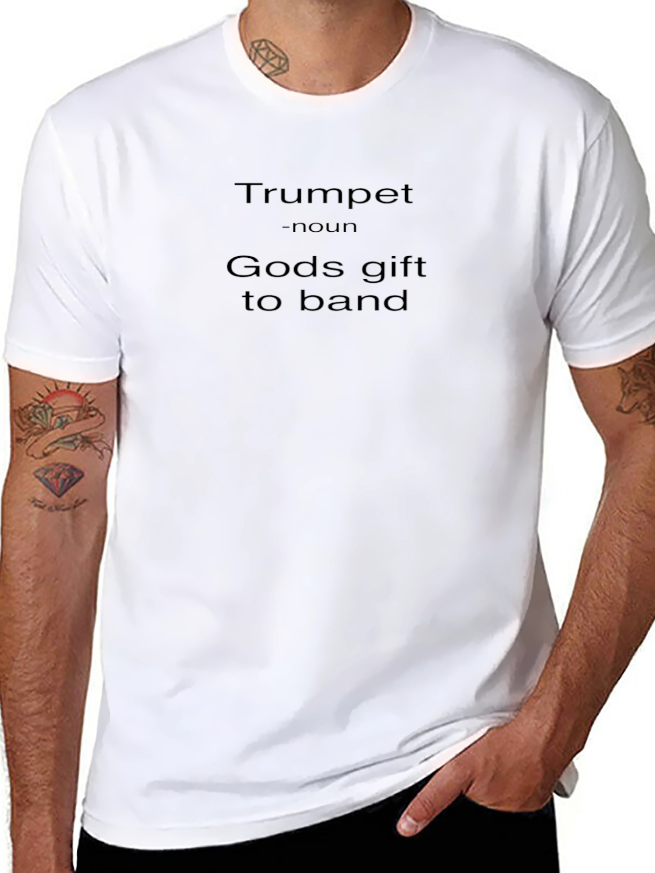 Trumpet Gods Gift to Band T-Shirt