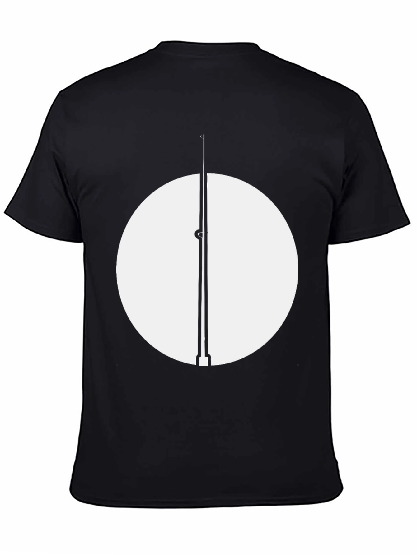 Minimalist Geometric Circle Design T-Shirt - Unisex