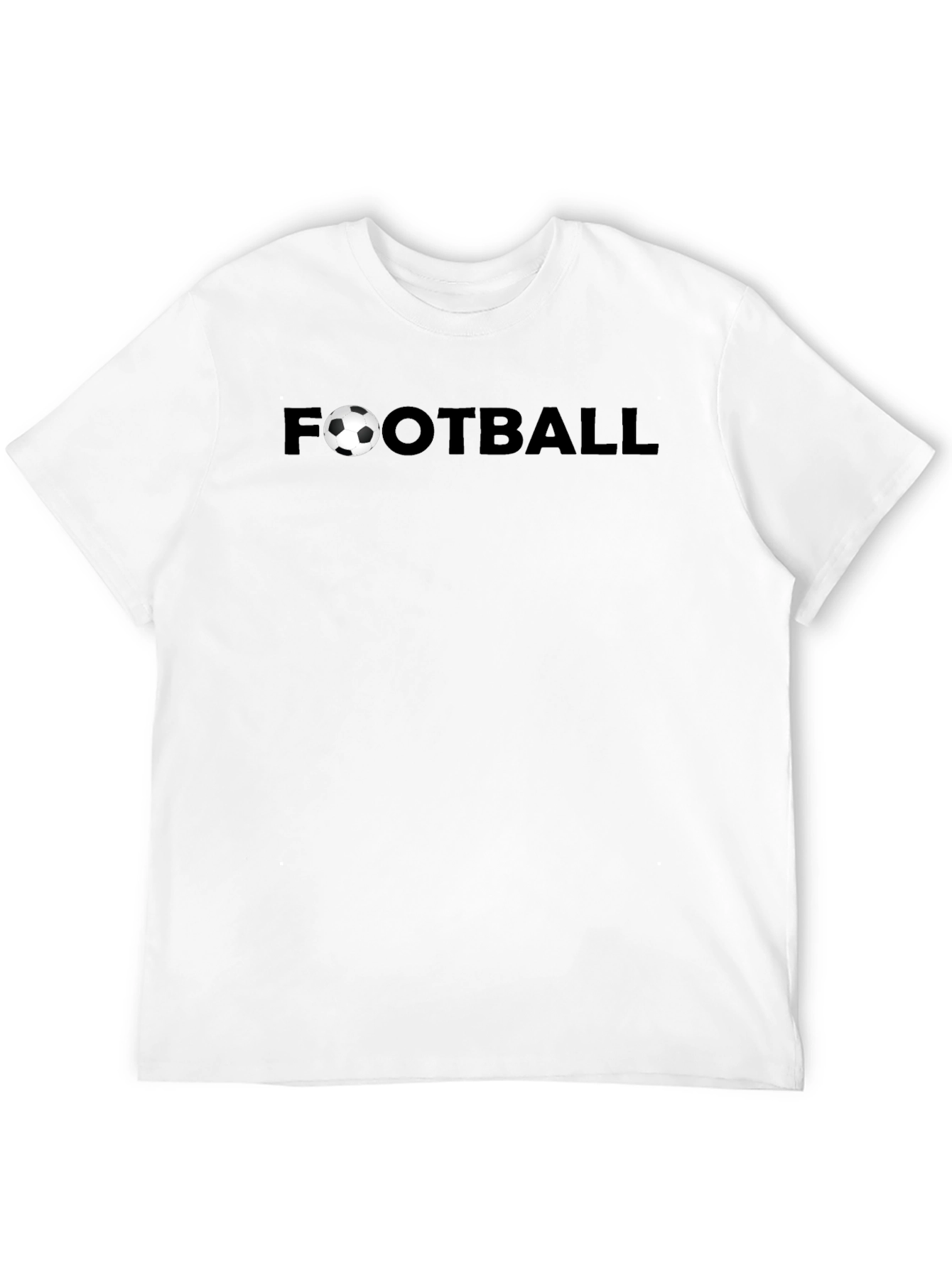 Football Graphic Tee - Black