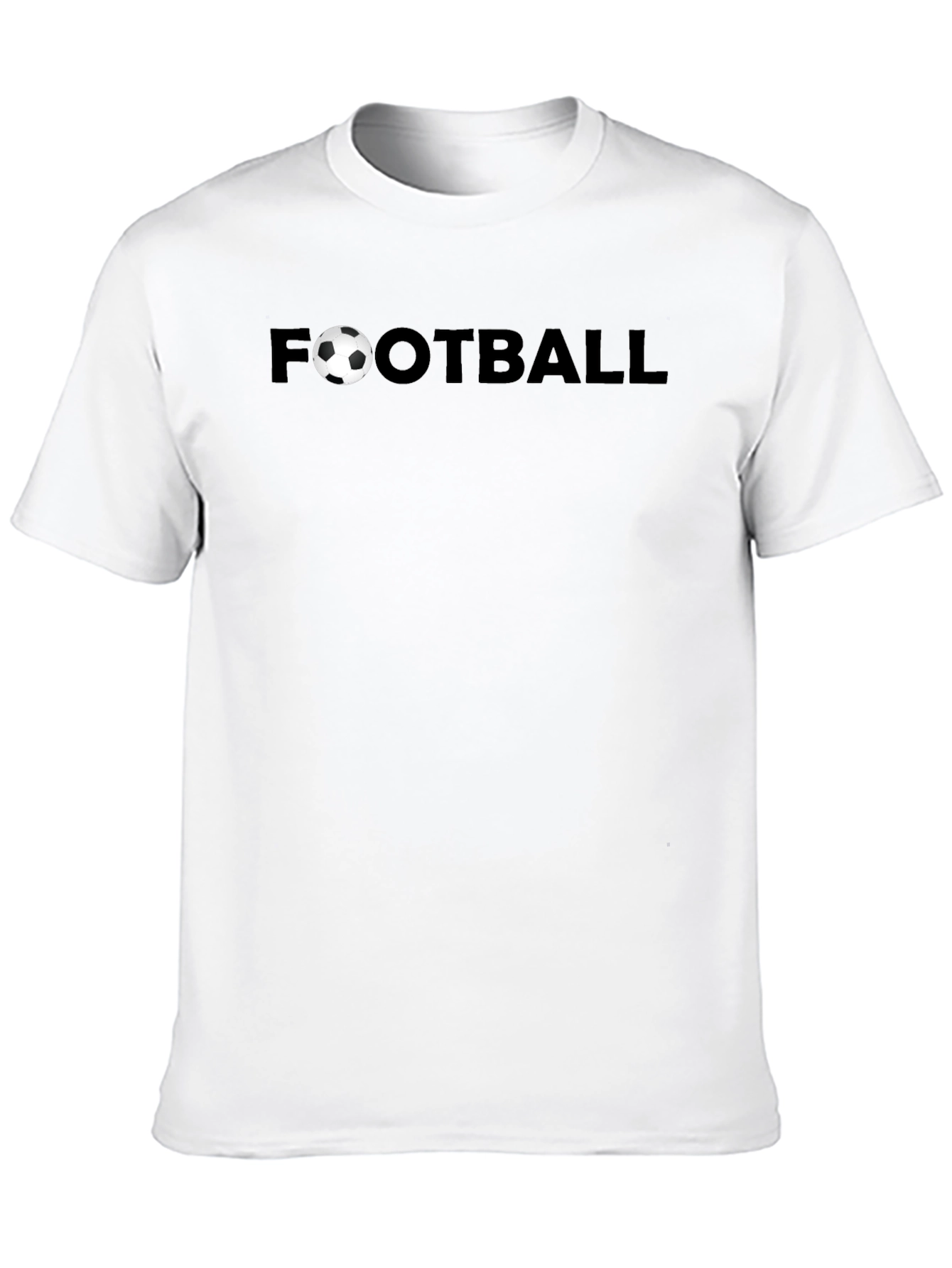 Football Graphic Tee - Black