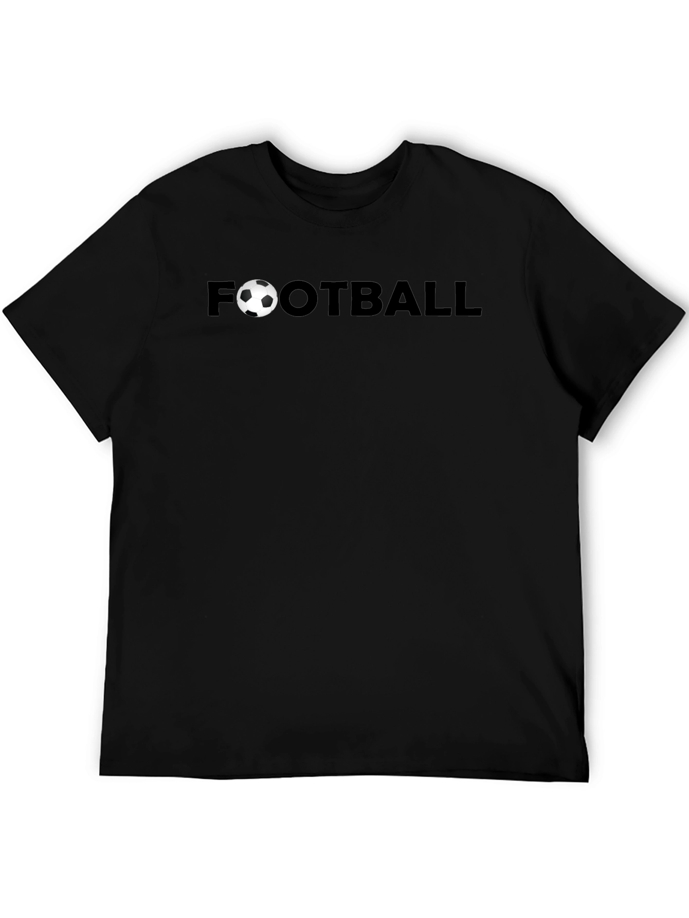 Football Graphic Tee - Black