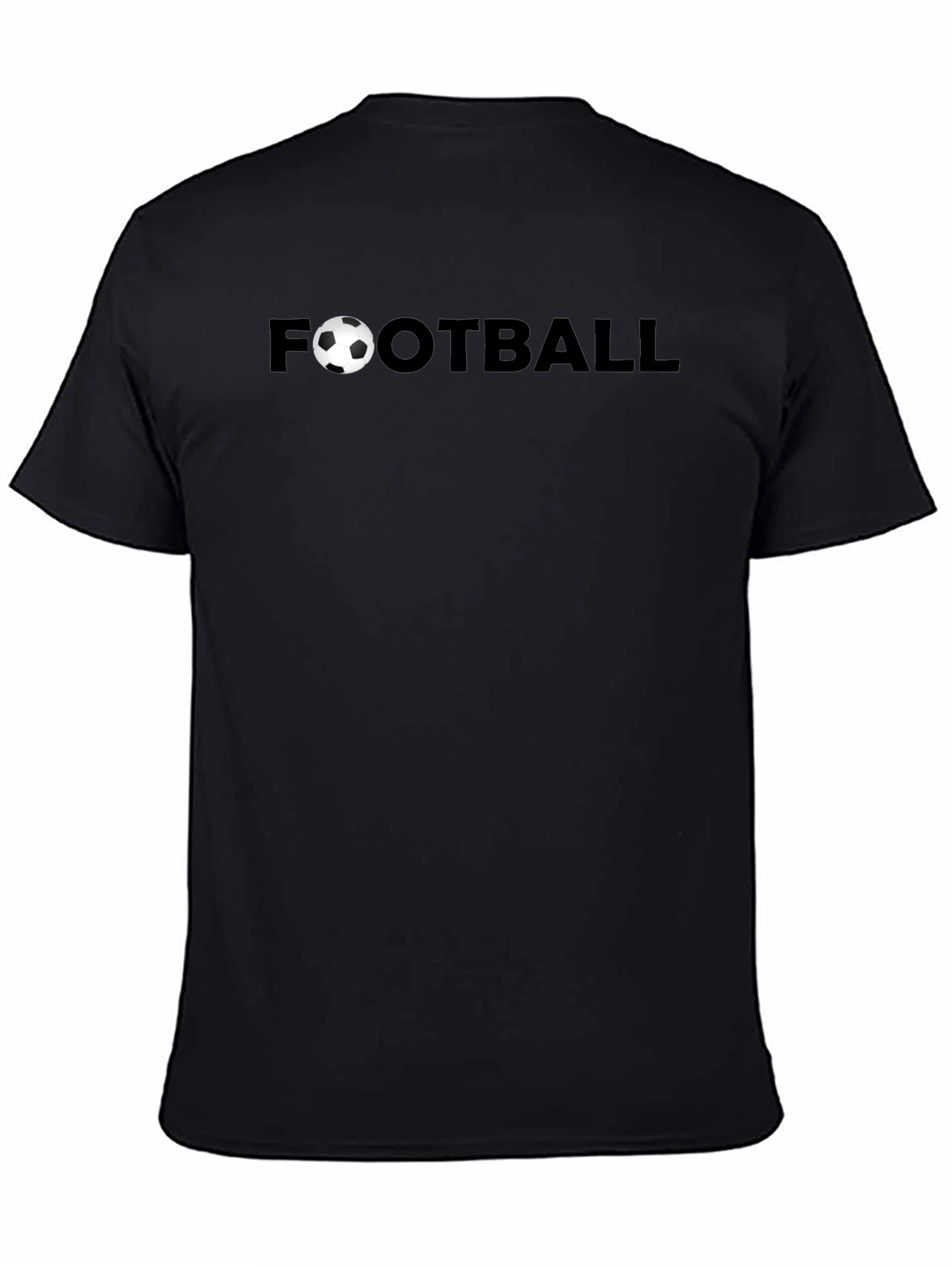Football Graphic Tee - Black