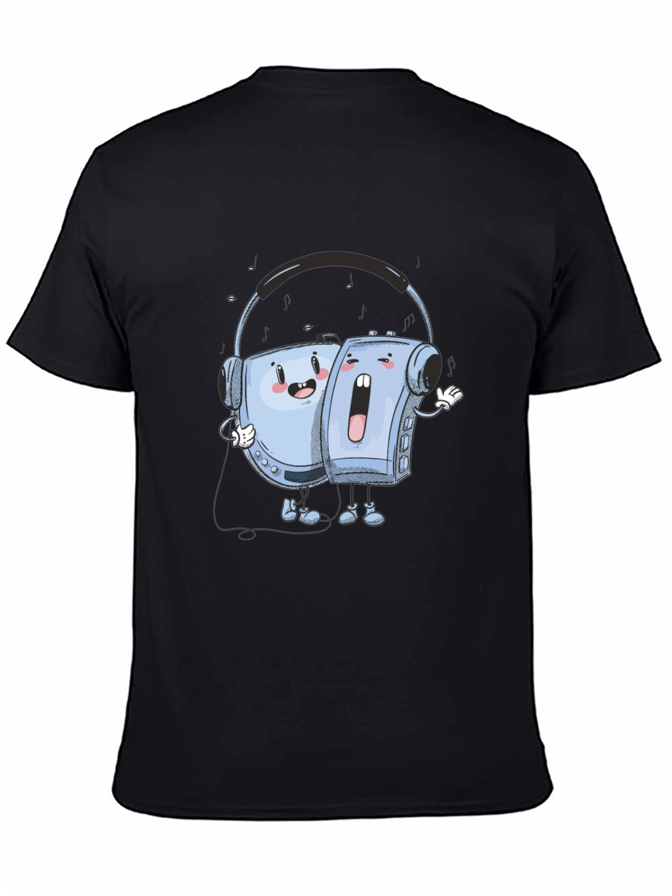 Retro Music Player T-Shirt - Unique Graphic Tee