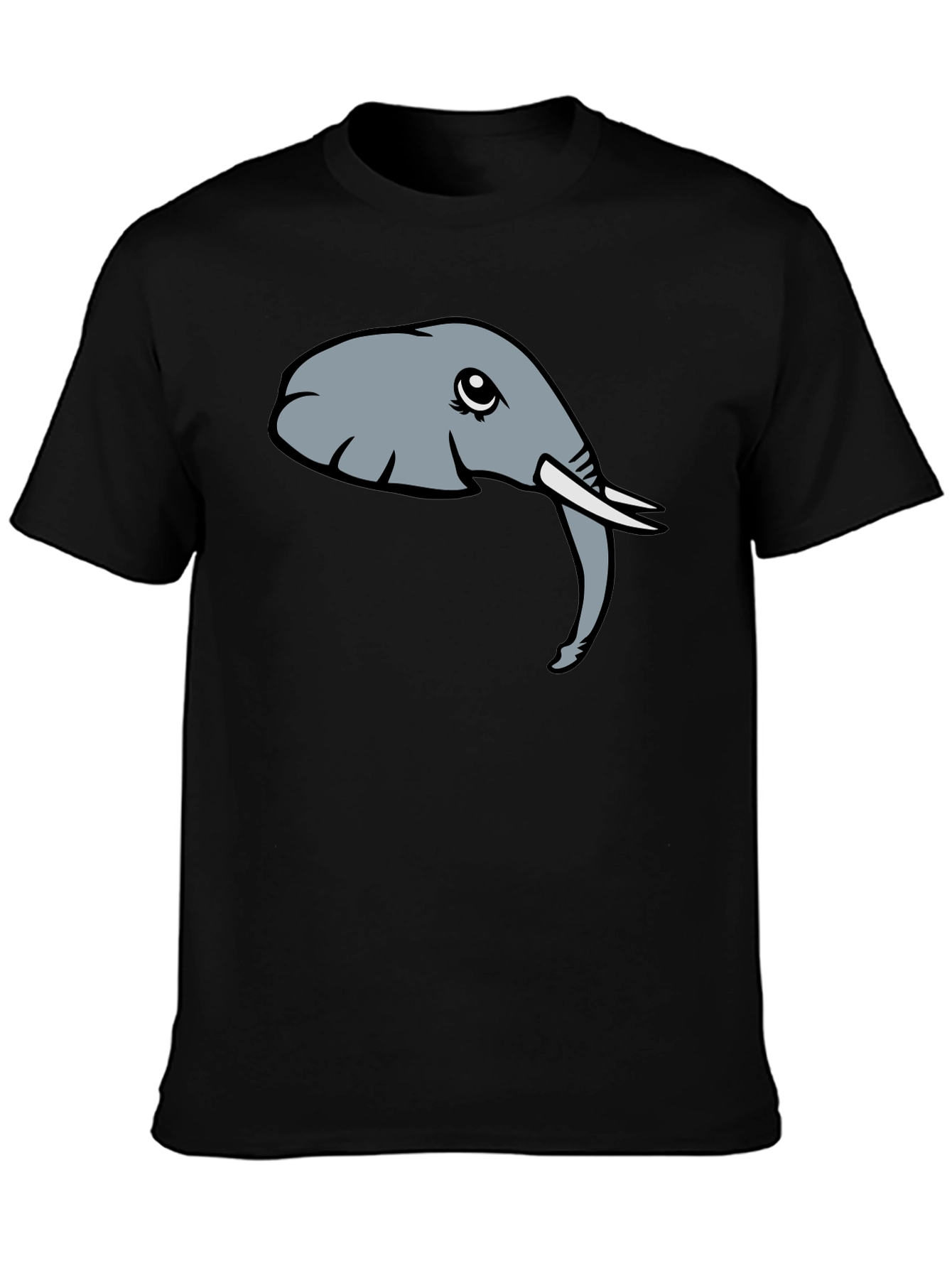 Elephant Graphic Print T-Shirt