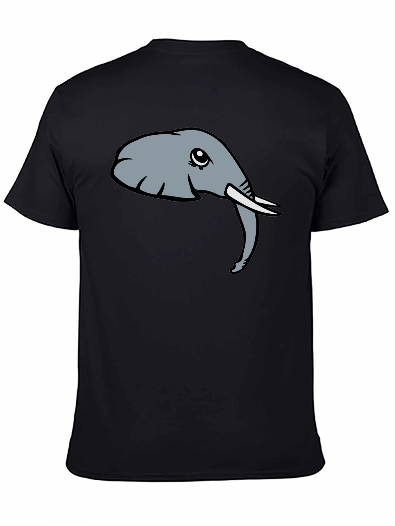 Elephant Graphic Print T-Shirt