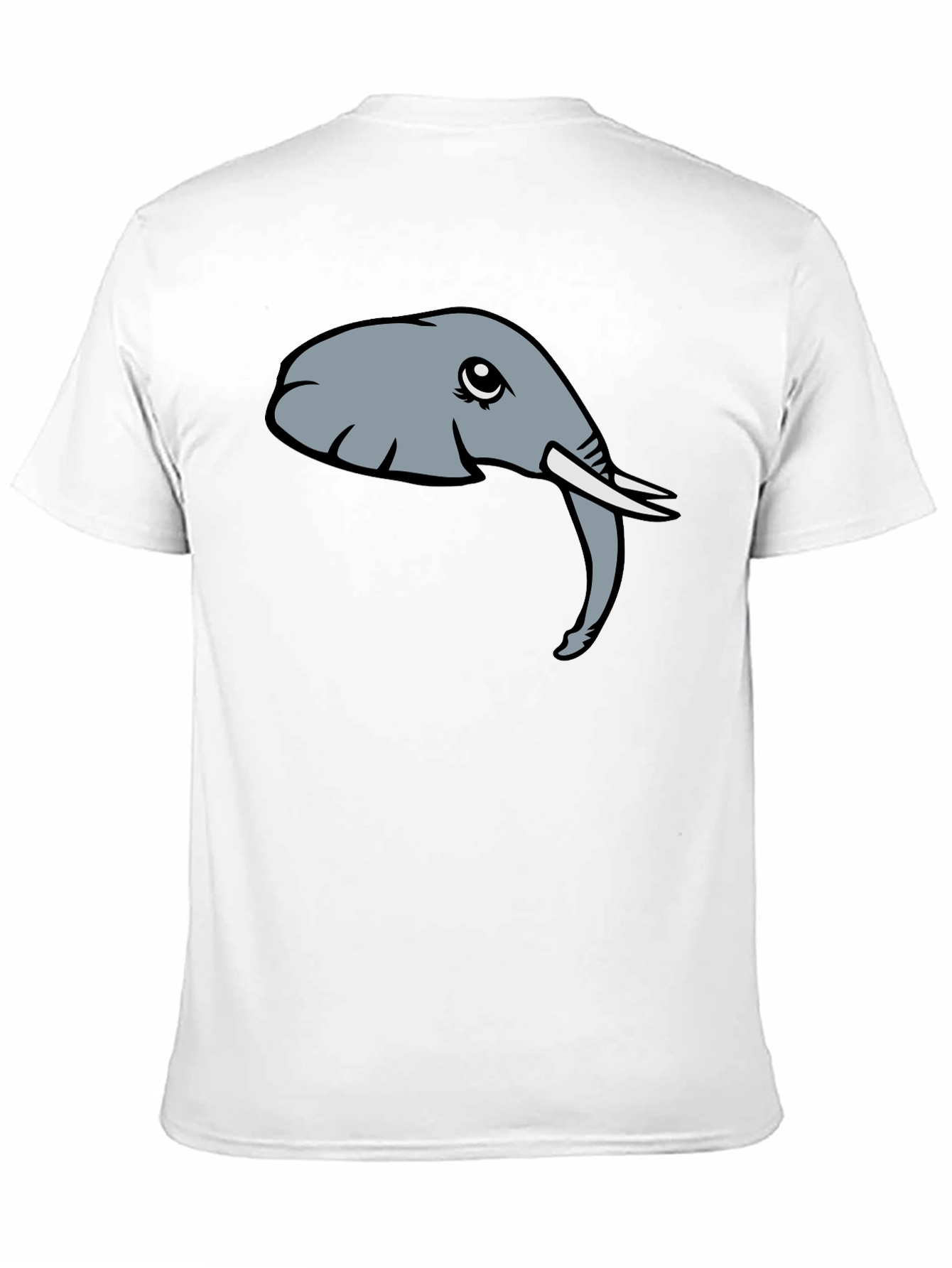 Elephant Graphic Print T-Shirt