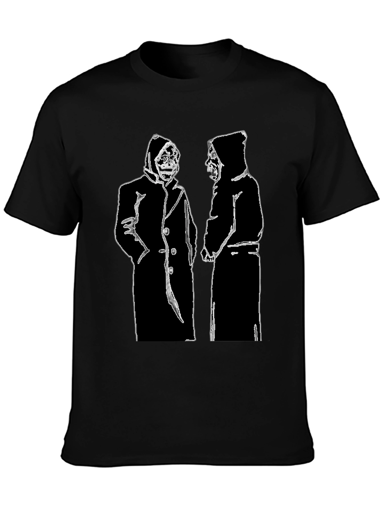 Grim Reaper Graphic Black T-Shirt