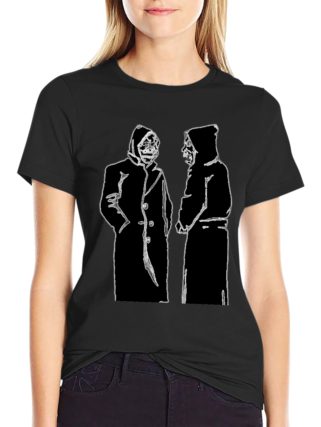 Grim Reaper Graphic Black T-Shirt