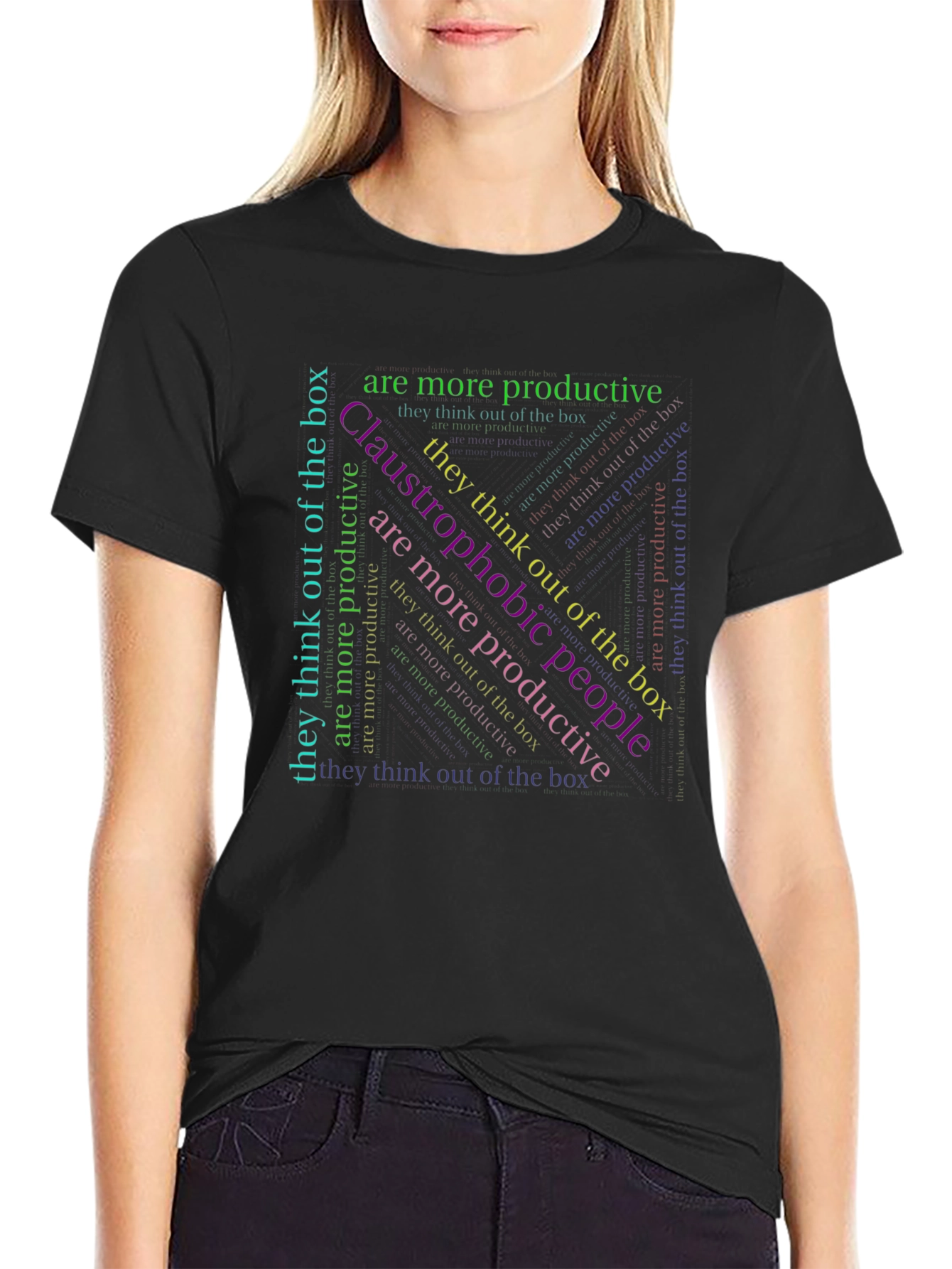 Claustrophobic People T-Shirt - Think Out of the Box