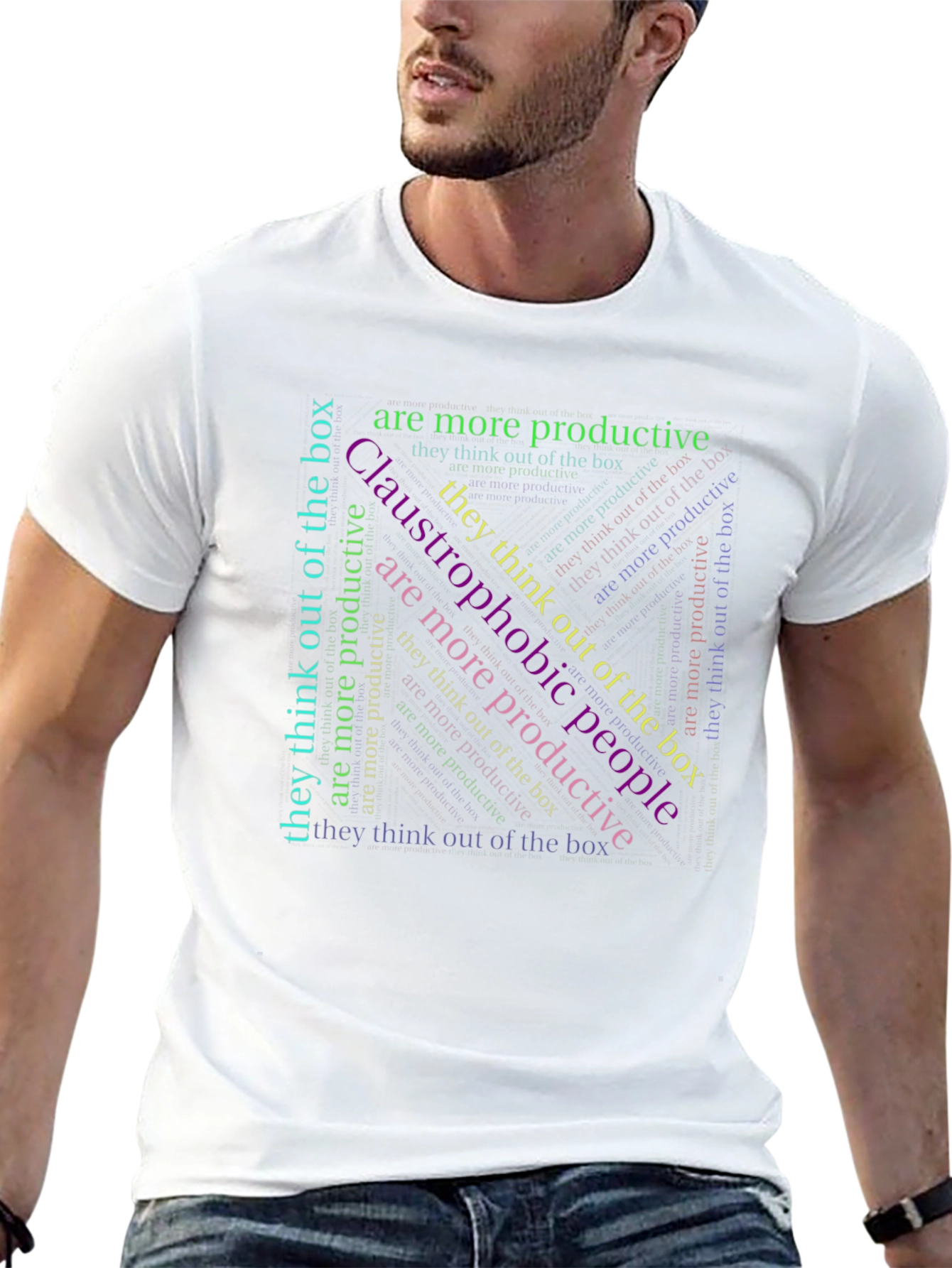 Claustrophobic People T-Shirt - Think Out of the Box