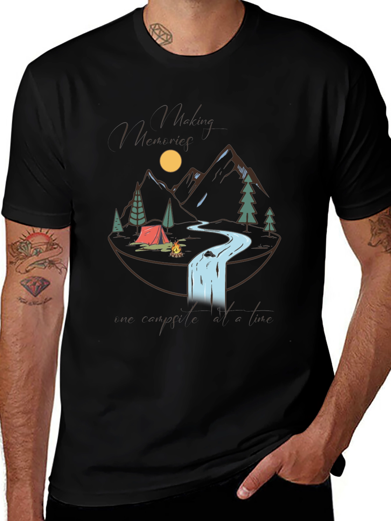 Hiking Memories Graphic Tee - Adventure Awaits!