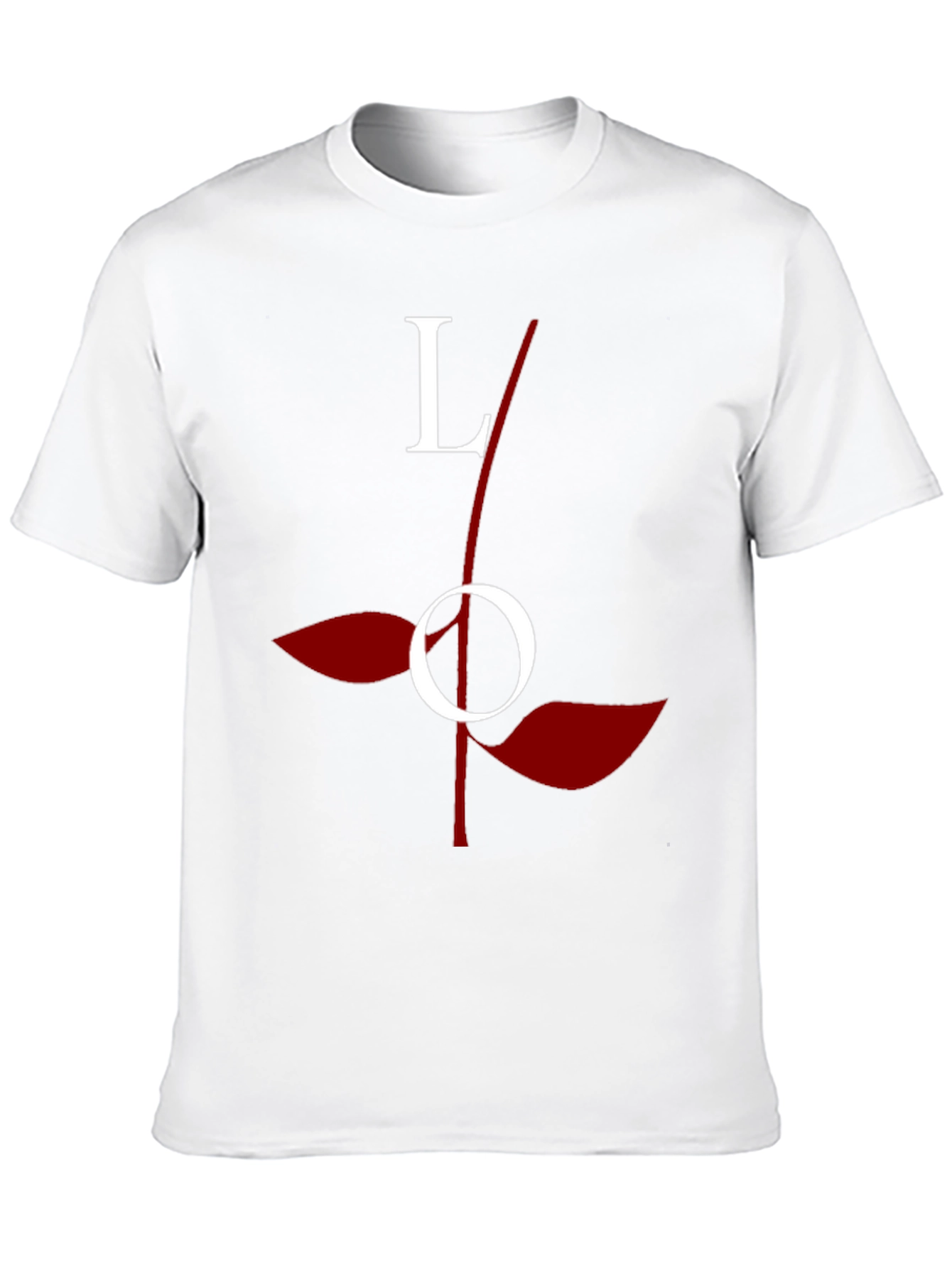 Love Rose Graphic Tee - Stylish Black Cotton T-Shirt