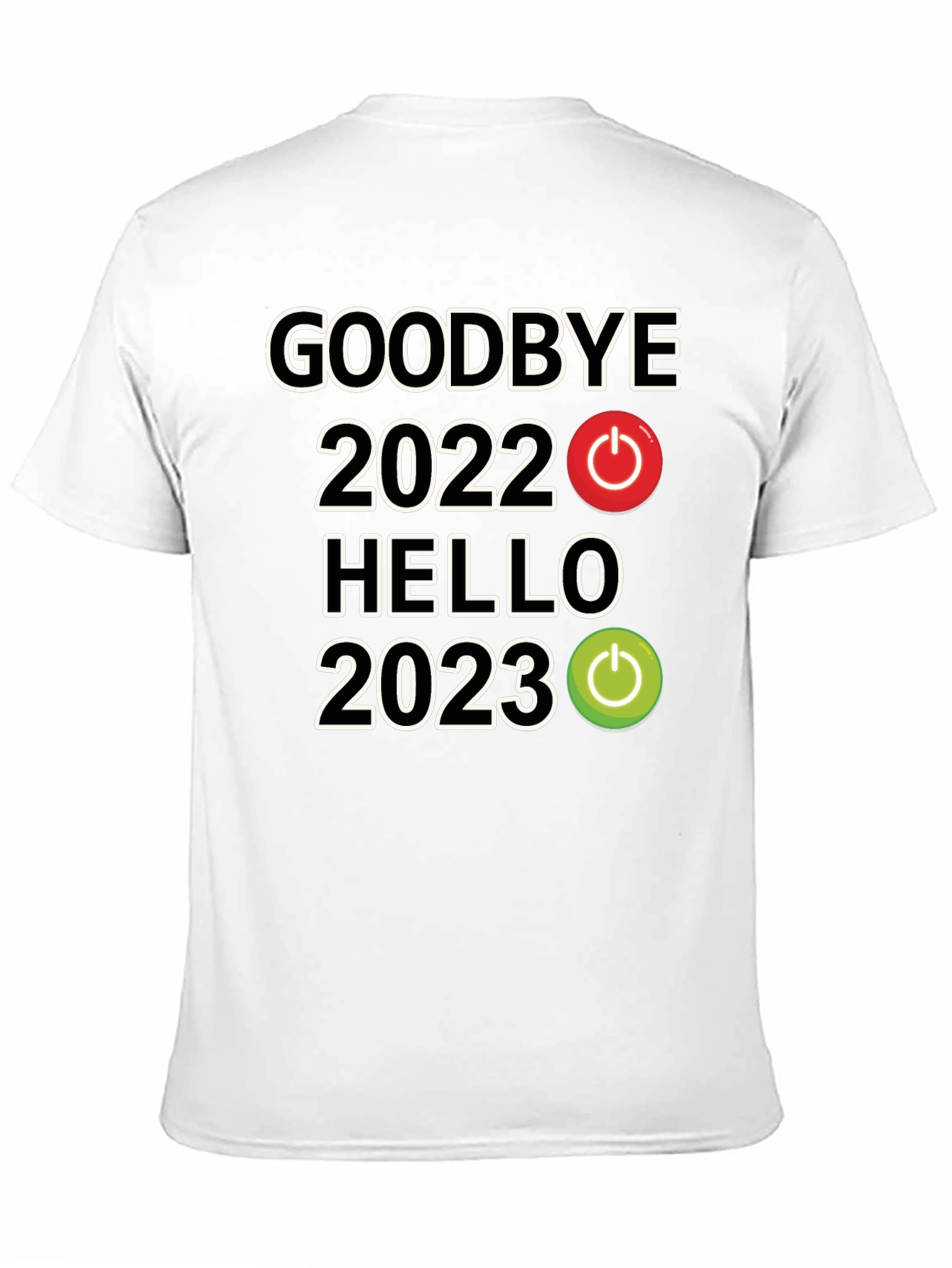 Goodbye 2022 Hello 2023 Graphic T-Shirt