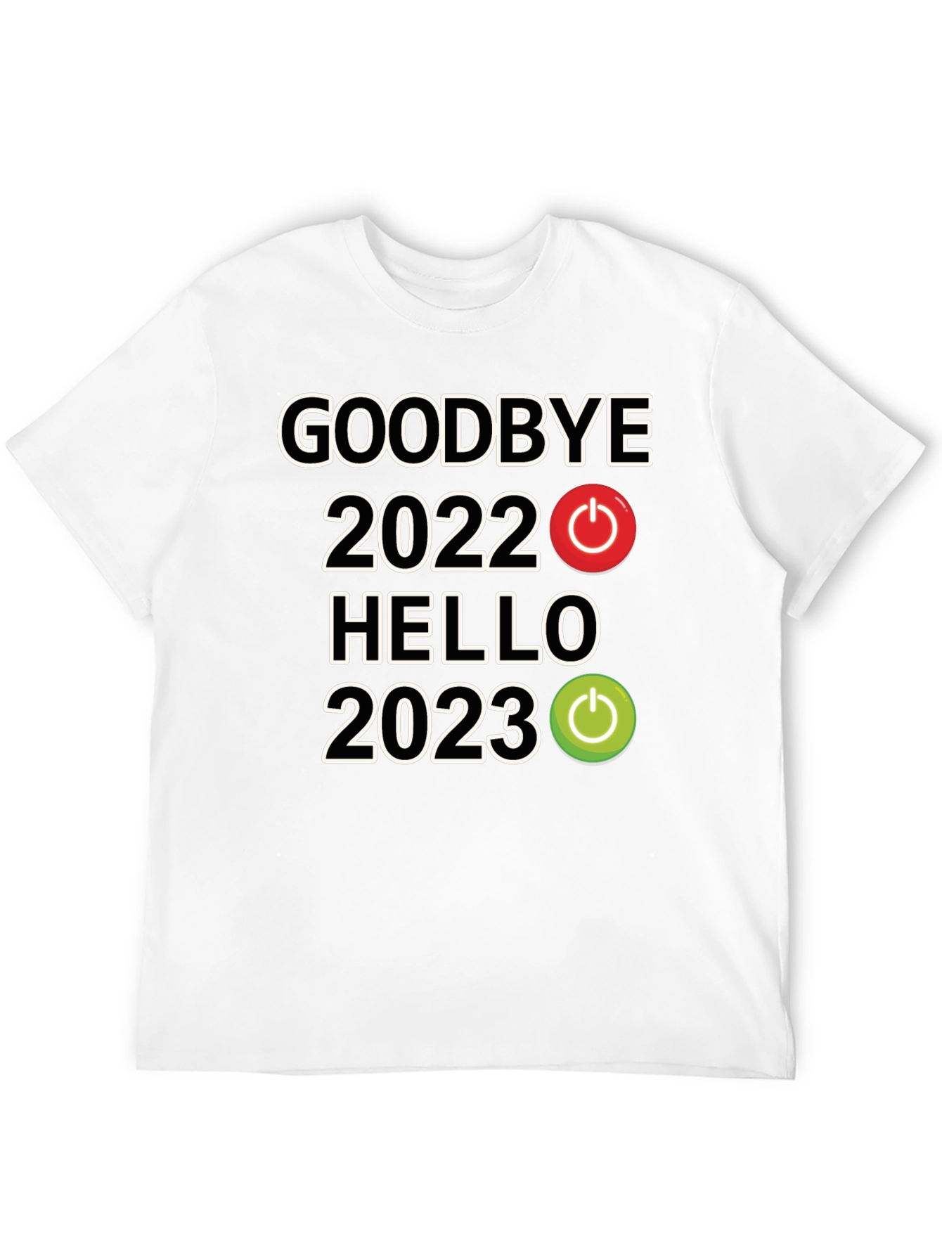 Goodbye 2022 Hello 2023 Graphic T-Shirt