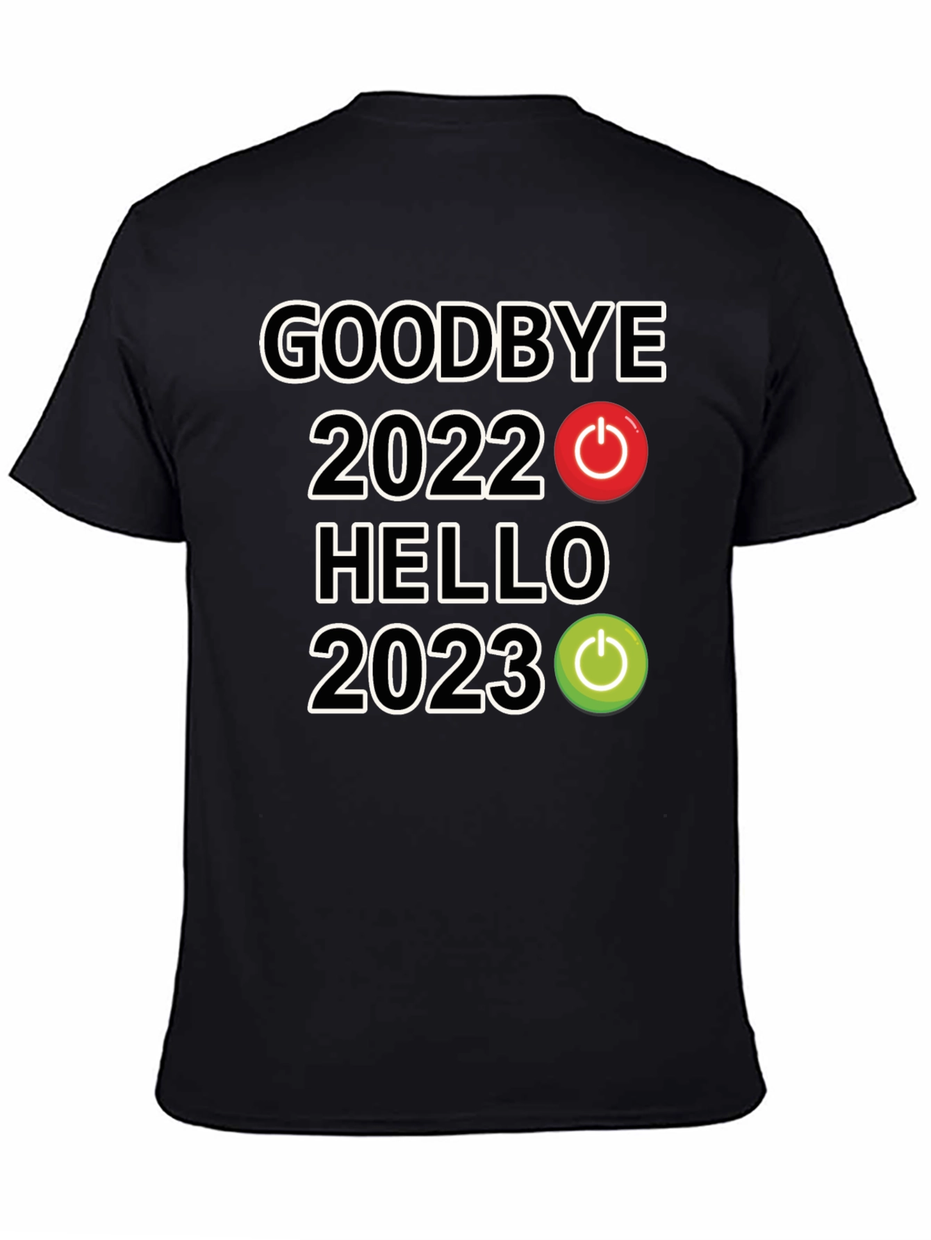 Goodbye 2022 Hello 2023 Graphic T-Shirt