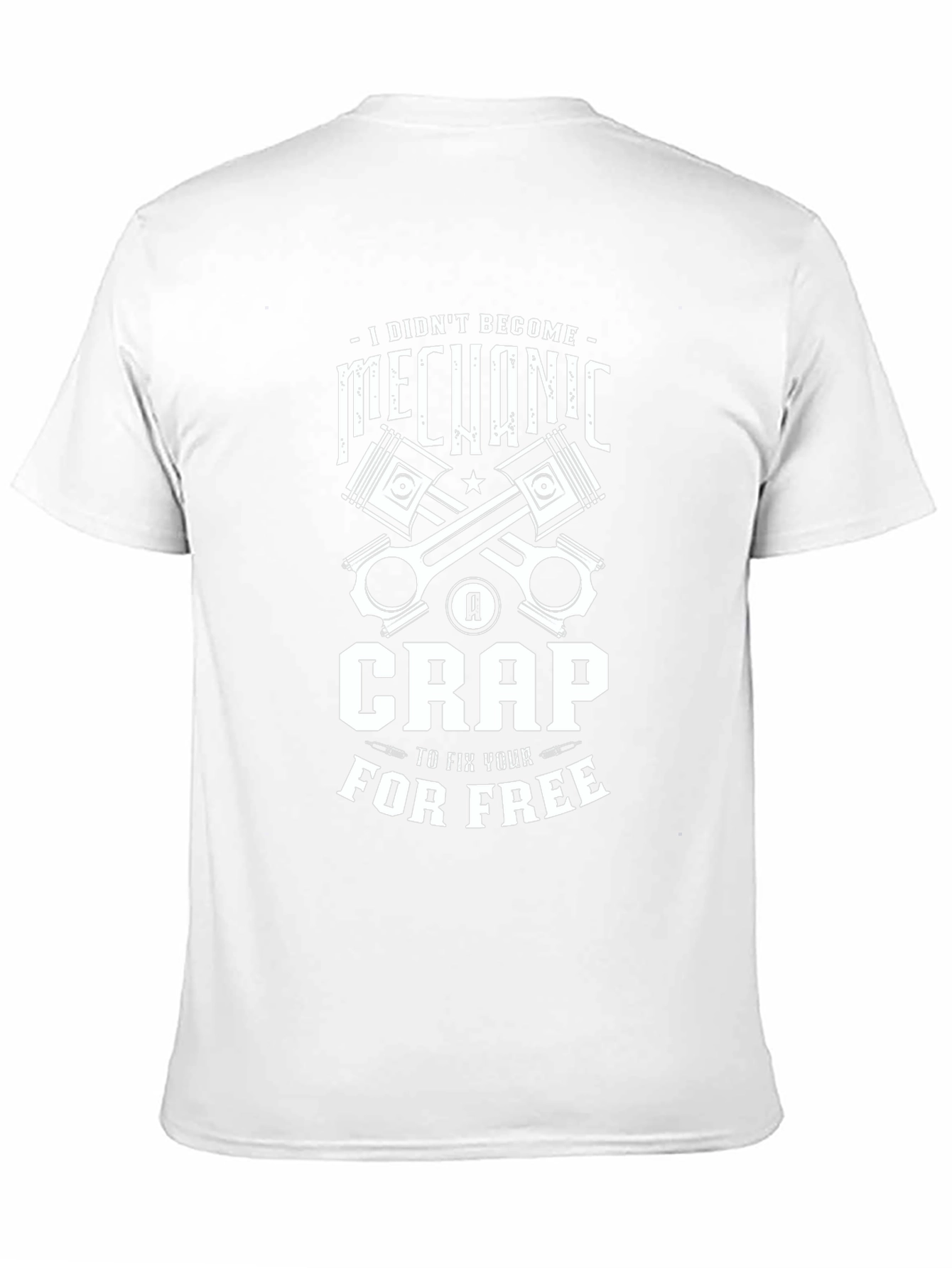 Mechanic Humor Graphic T-Shirt