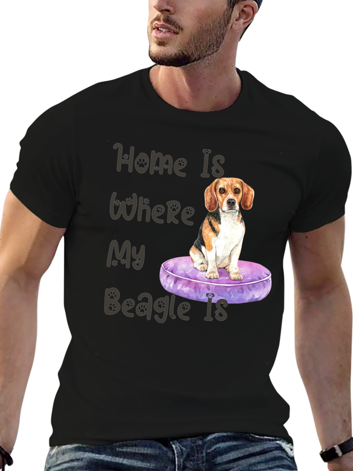 Home is Where My Beagle Is T-Shirt