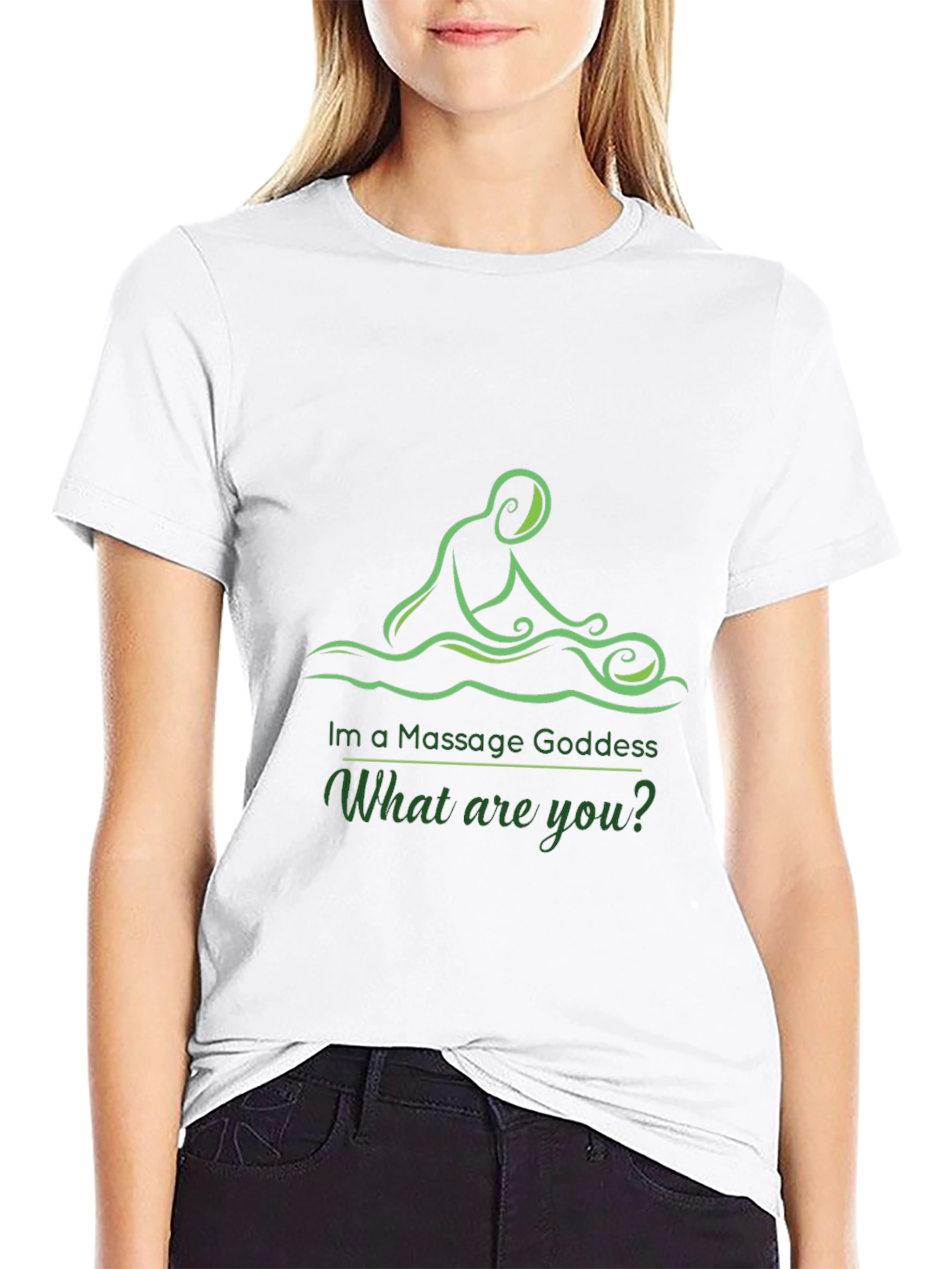 Massage Goddess T-Shirt - Funny Massage Therapist Tee