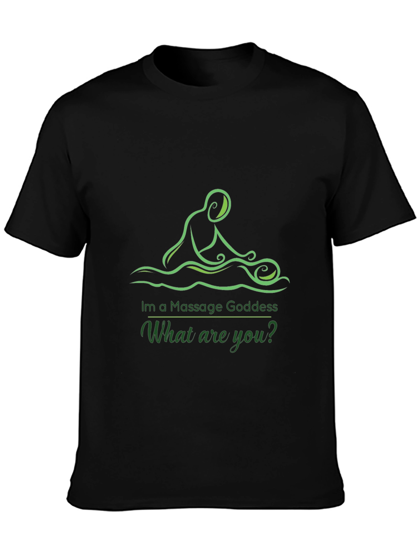 Massage Goddess T-Shirt - Funny Massage Therapist Tee