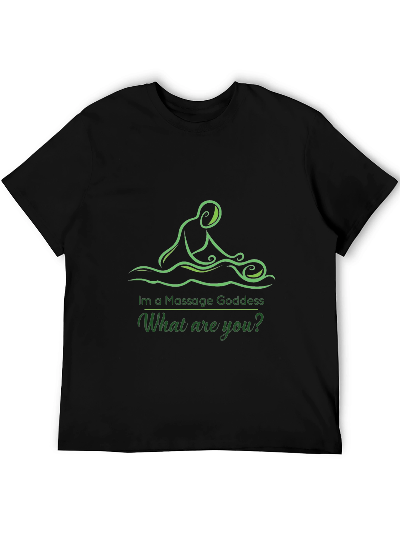 Massage Goddess T-Shirt - Funny Massage Therapist Tee