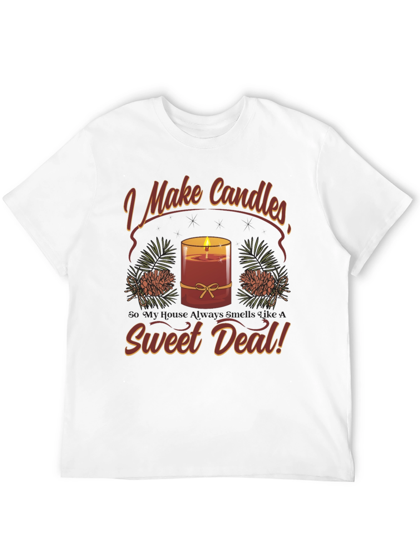 I Make Candles Graphic T-Shirt