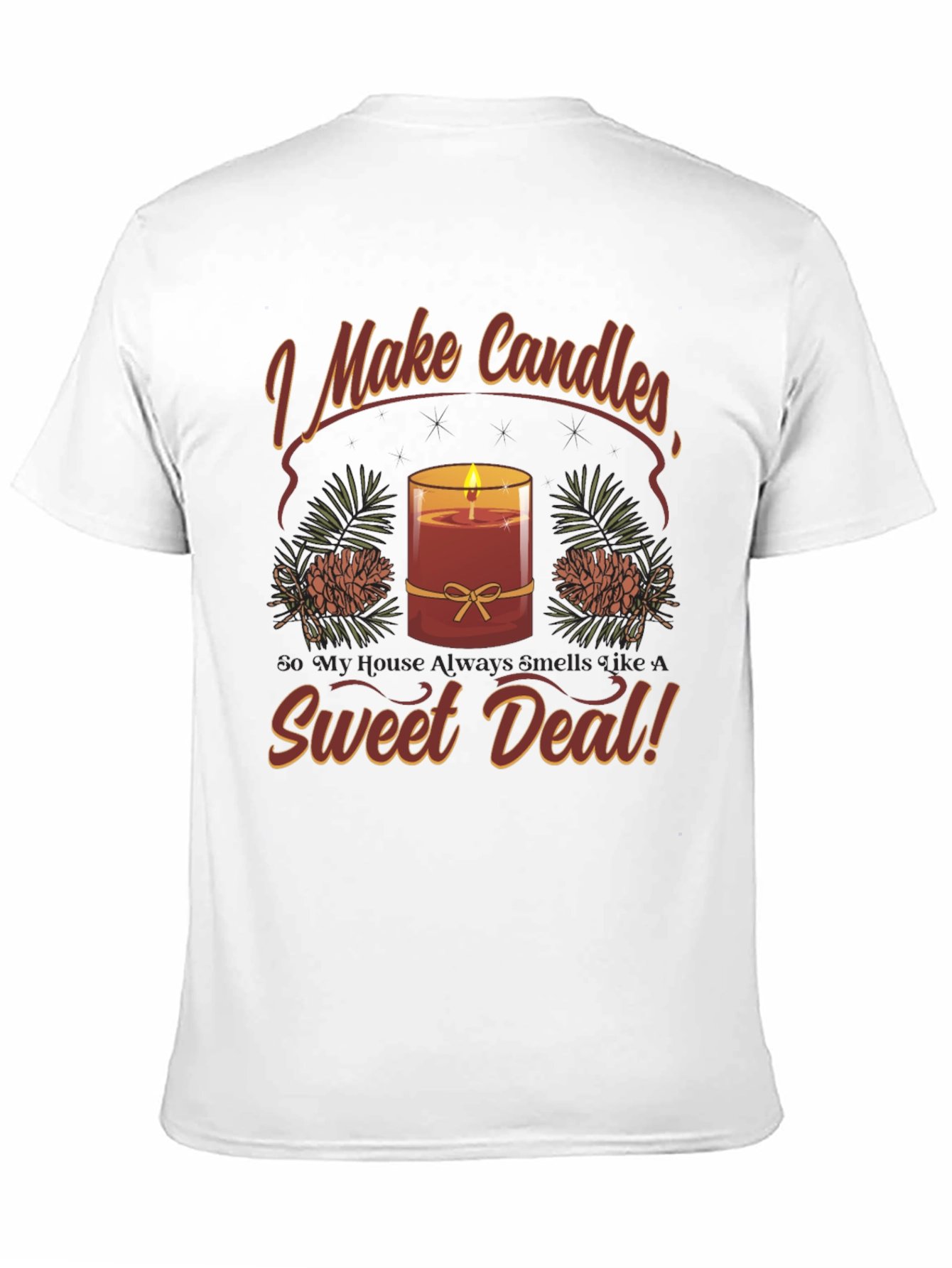 I Make Candles Graphic T-Shirt