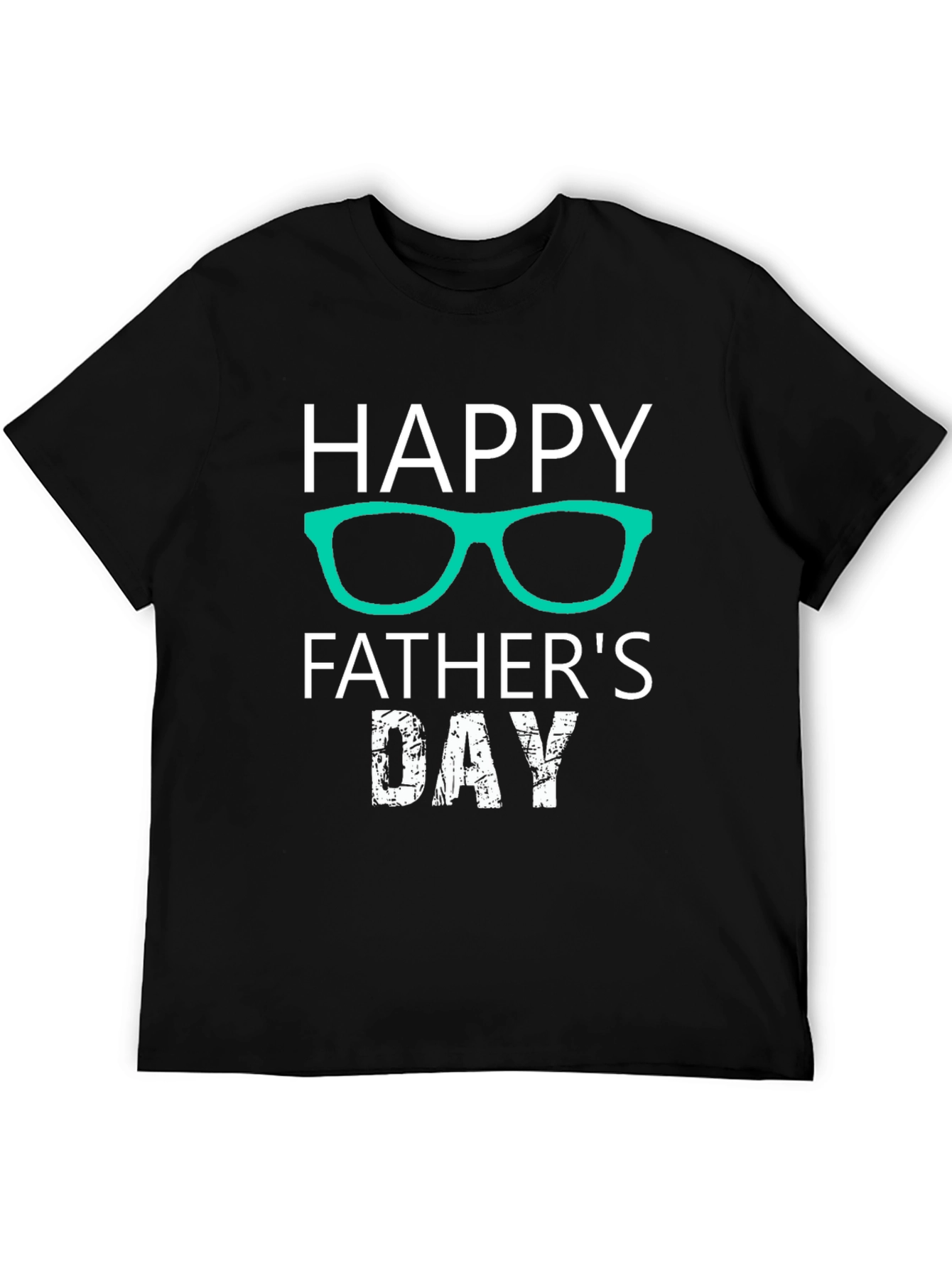 Happy Fathers Day T-Shirt - Glasses Design