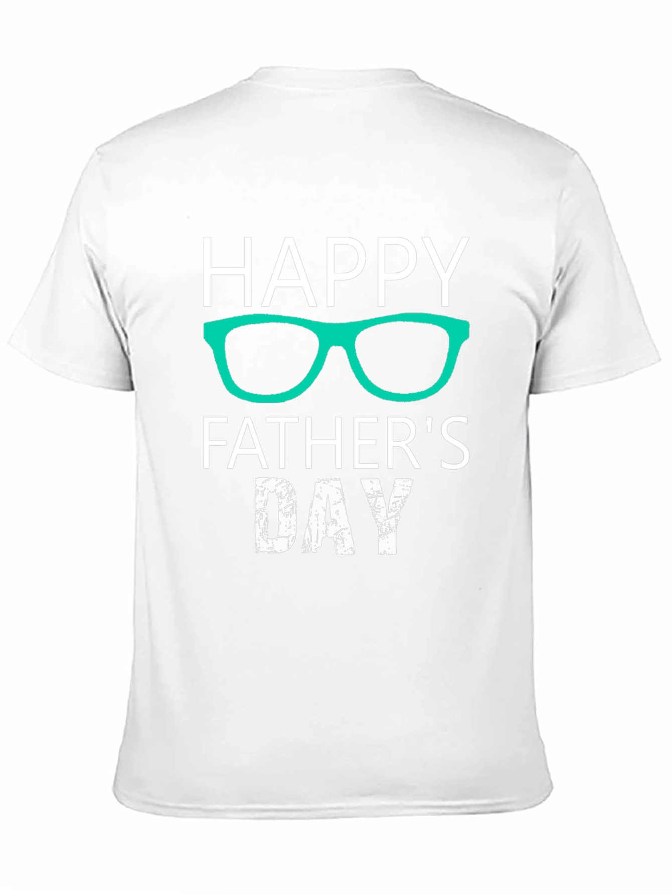 Happy Fathers Day T-Shirt - Glasses Design