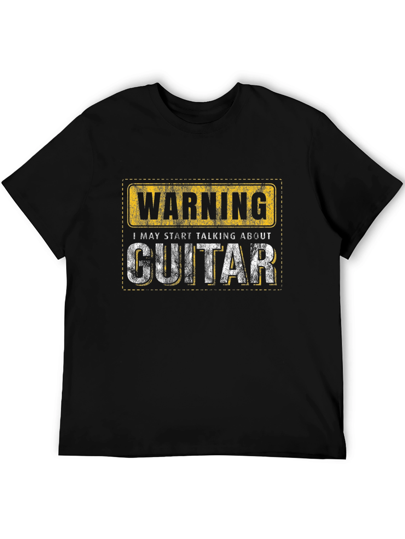 Warning Guitar T-Shirt
