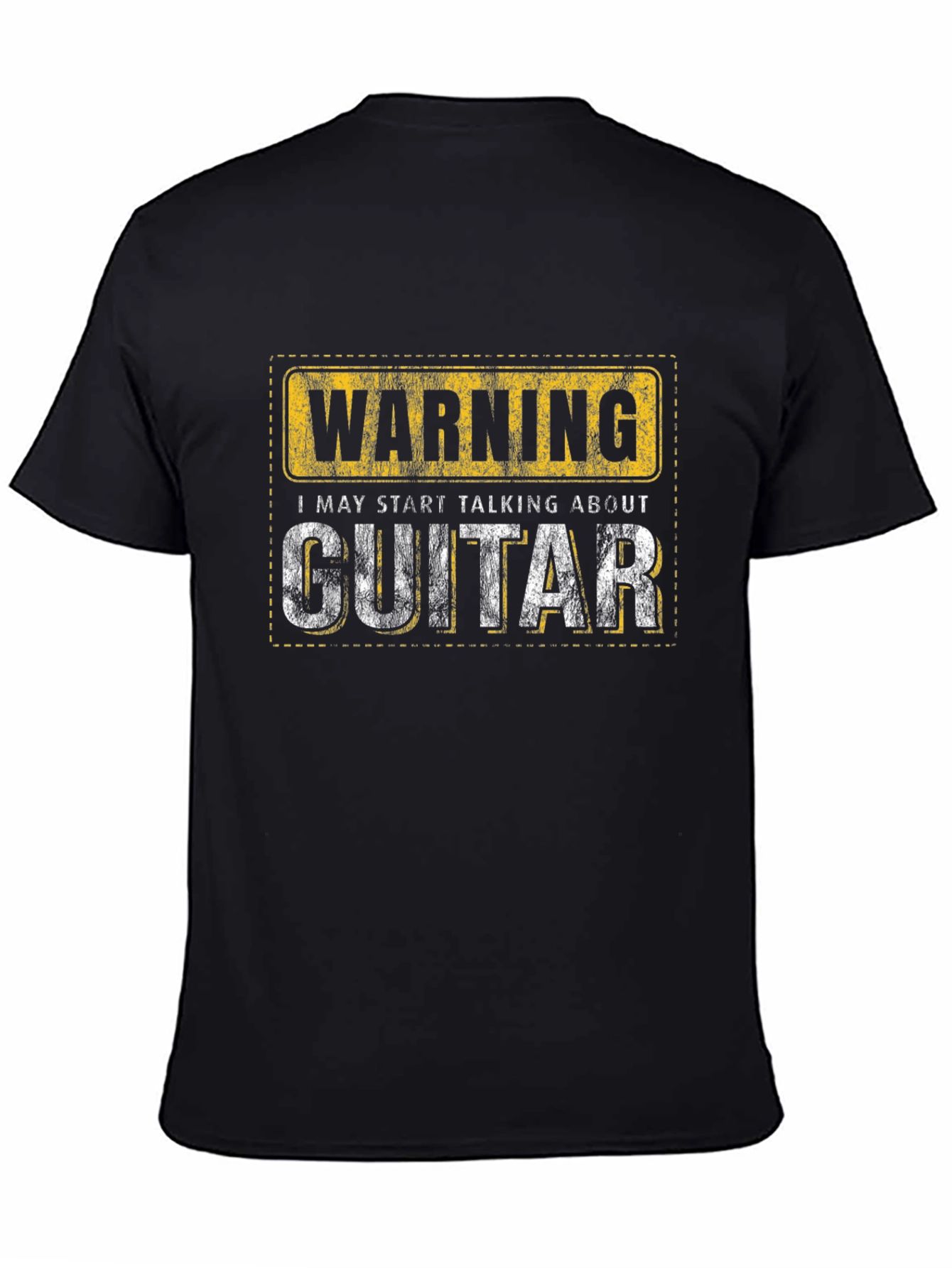 Warning Guitar T-Shirt