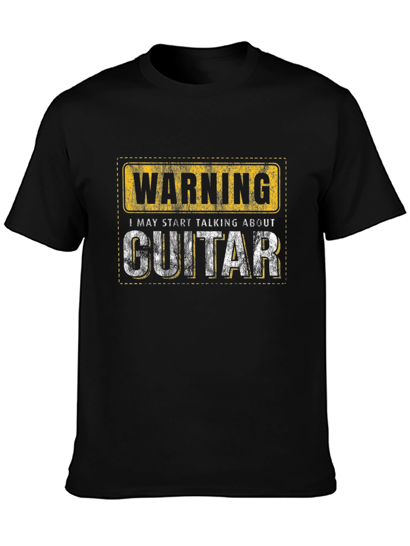 Warning Guitar T-Shirt