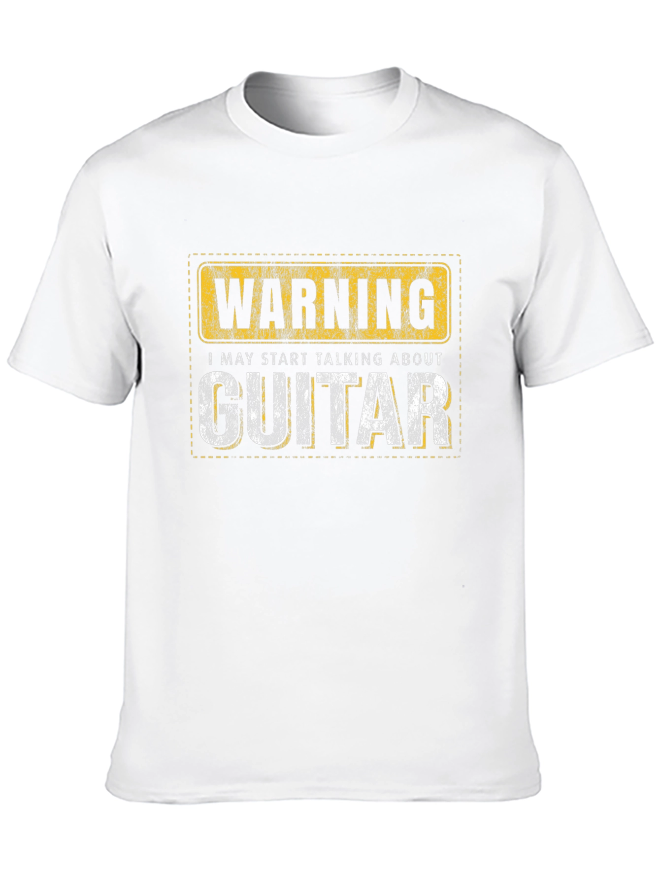 Warning Guitar T-Shirt