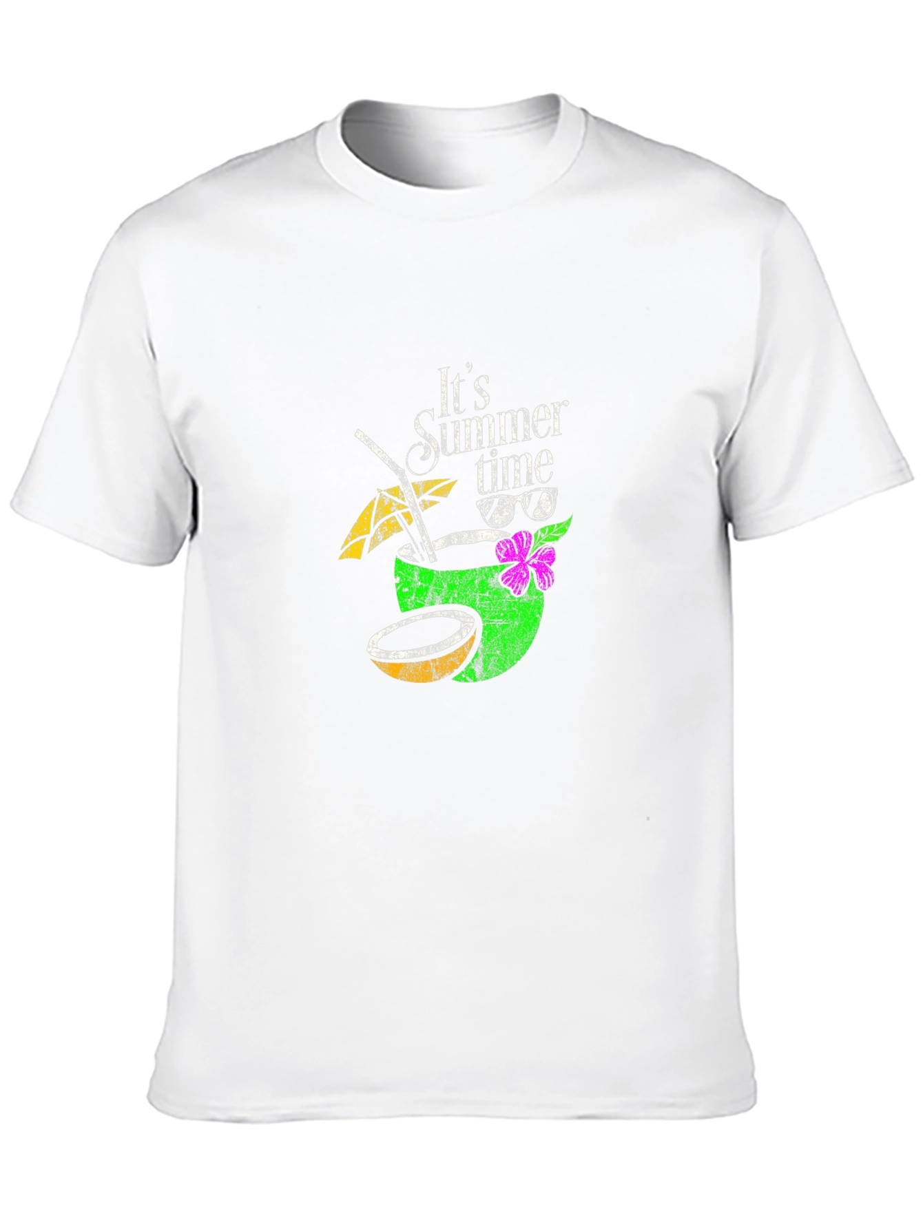 Its Summer Time Graphic Tee - Black T-Shirt