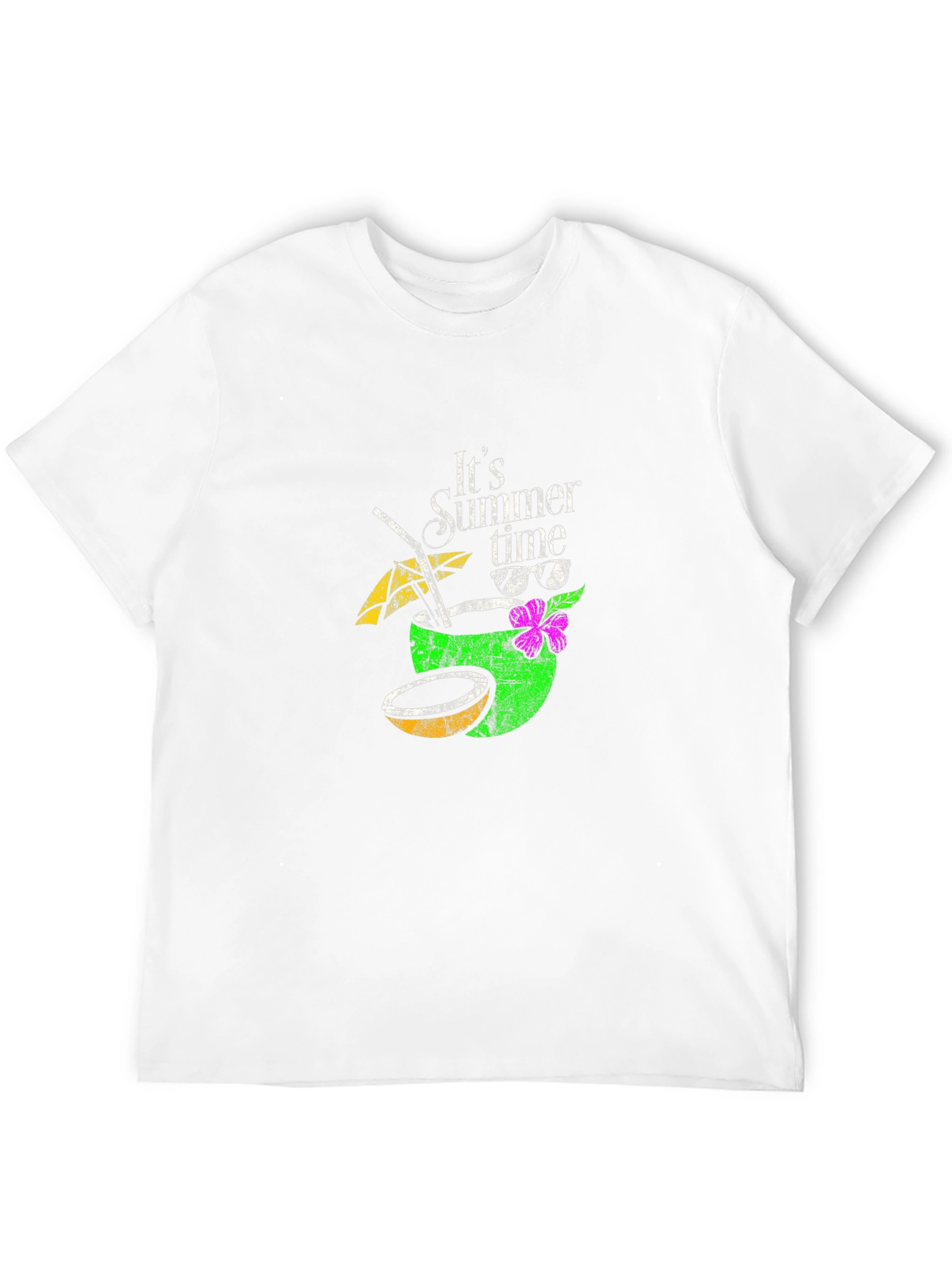 Its Summer Time Graphic Tee - Black T-Shirt