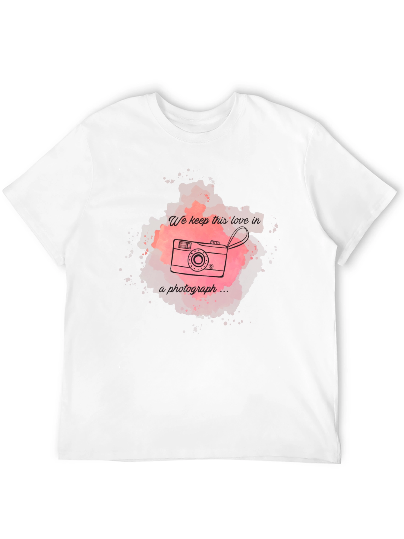 Retro Camera Graphic Tee -  Photograph Design