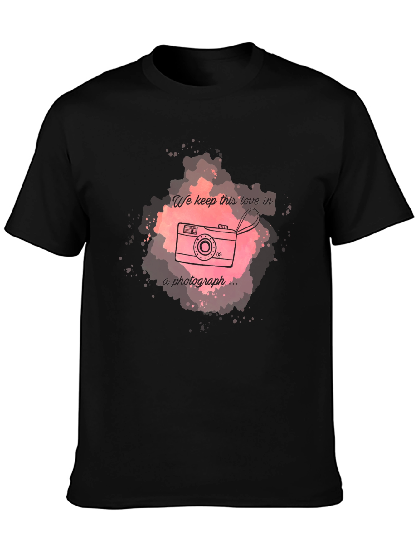 Retro Camera Graphic Tee -  Photograph Design