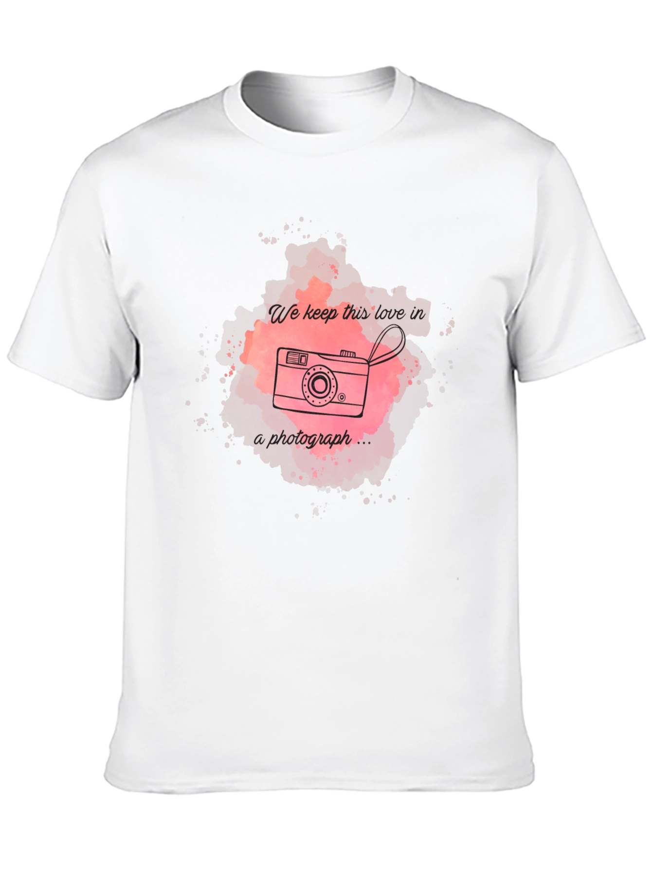 Retro Camera Graphic Tee -  Photograph Design