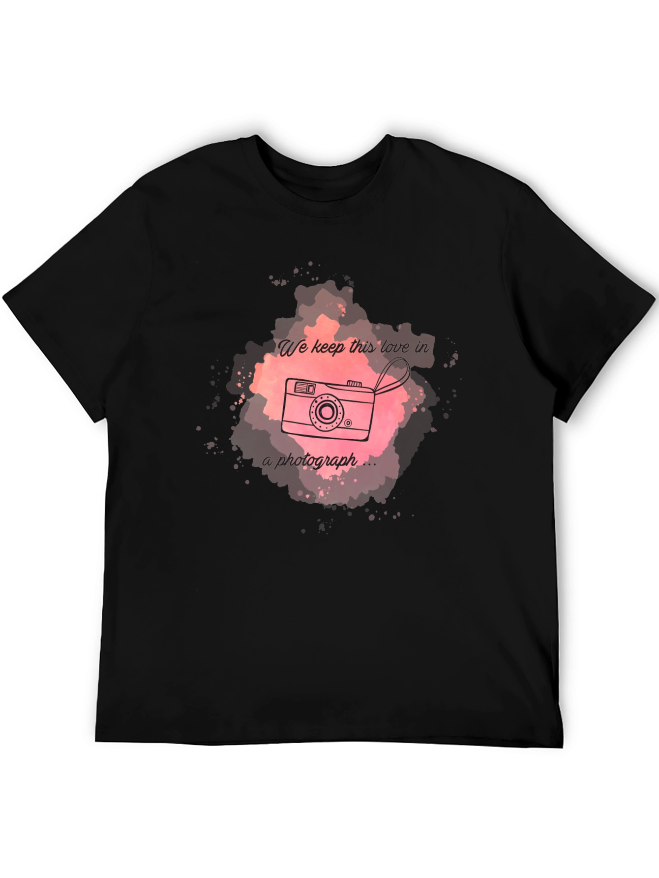 Retro Camera Graphic Tee -  Photograph Design