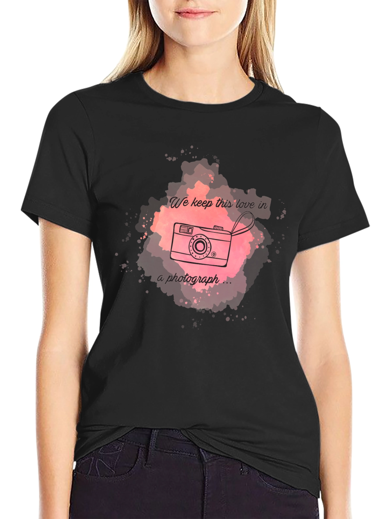 Retro Camera Graphic Tee -  Photograph Design