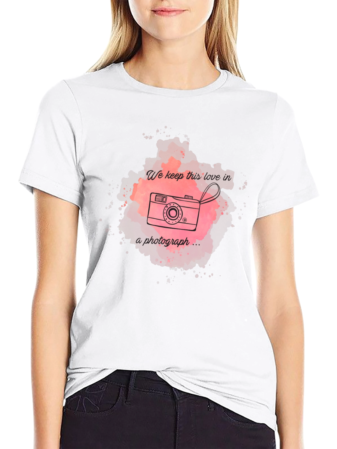 Retro Camera Graphic Tee -  Photograph Design