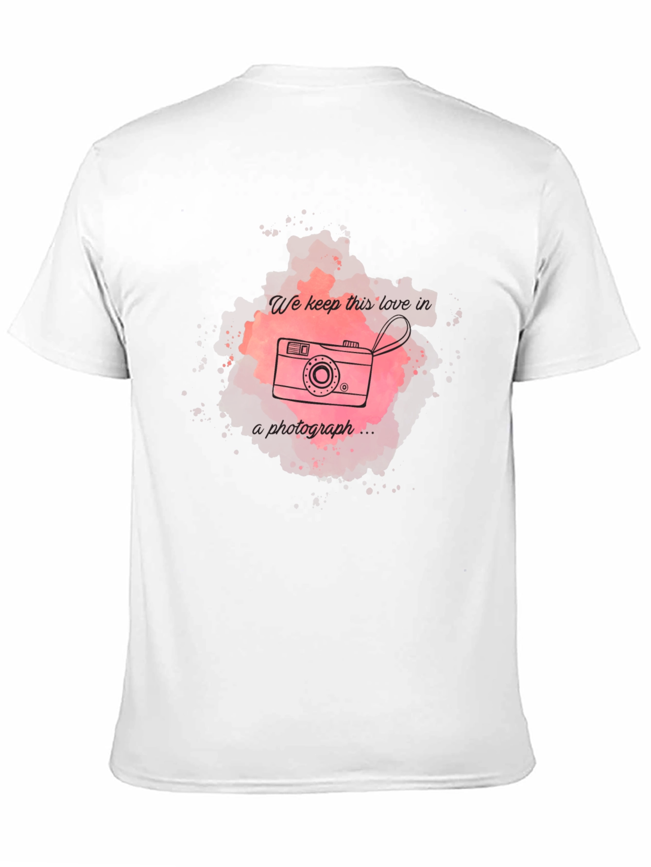 Retro Camera Graphic Tee -  Photograph Design