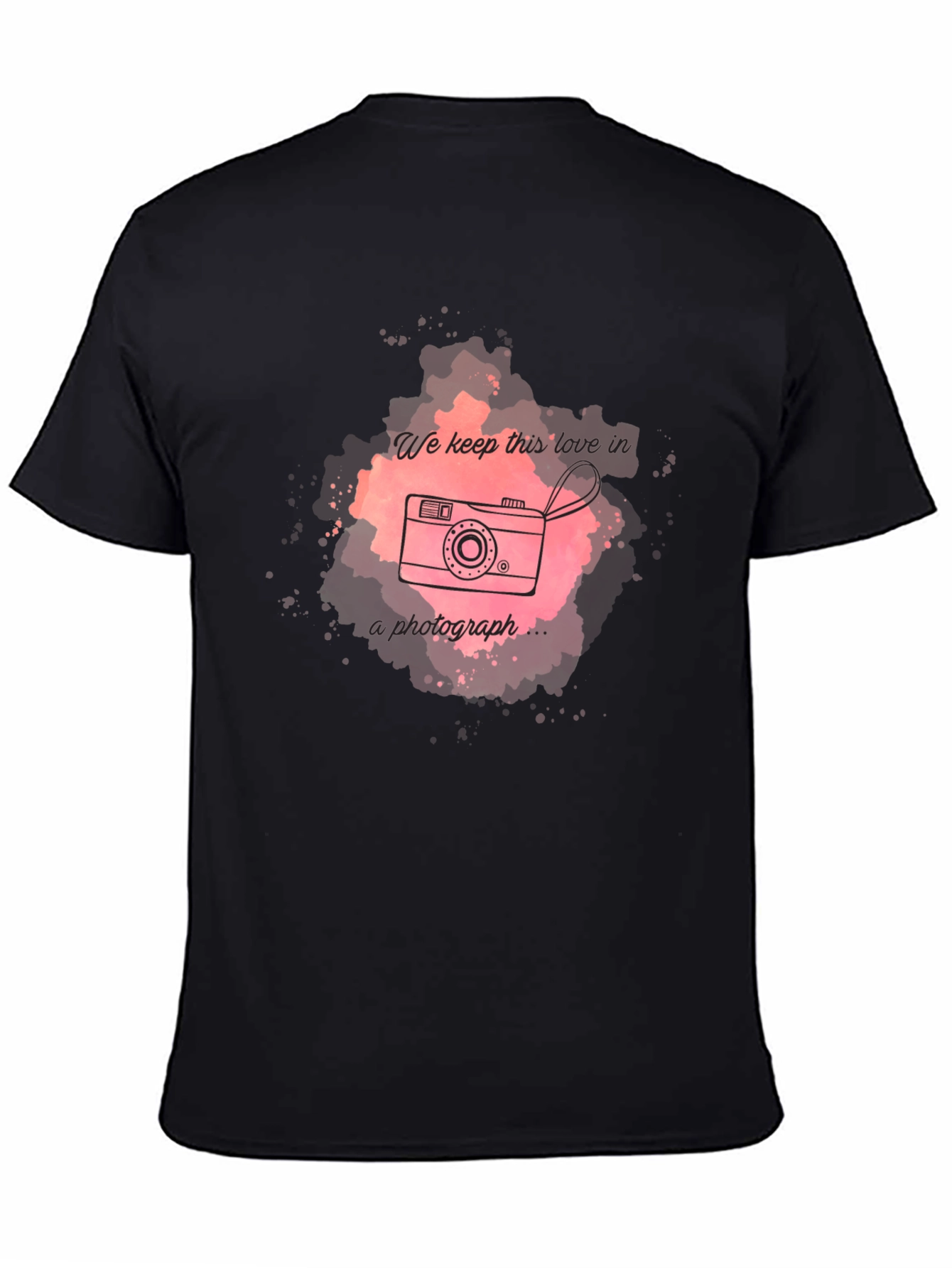 Retro Camera Graphic Tee -  Photograph Design