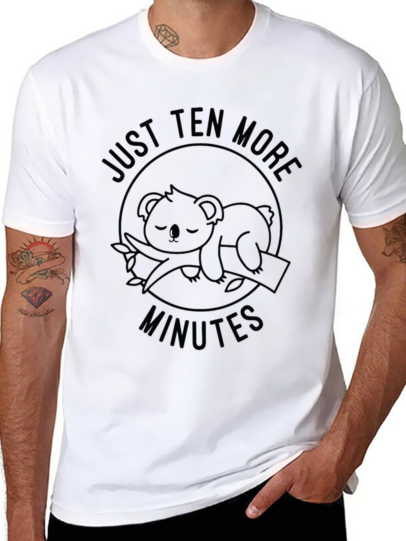 Just Ten More Minutes Koala T-Shirt