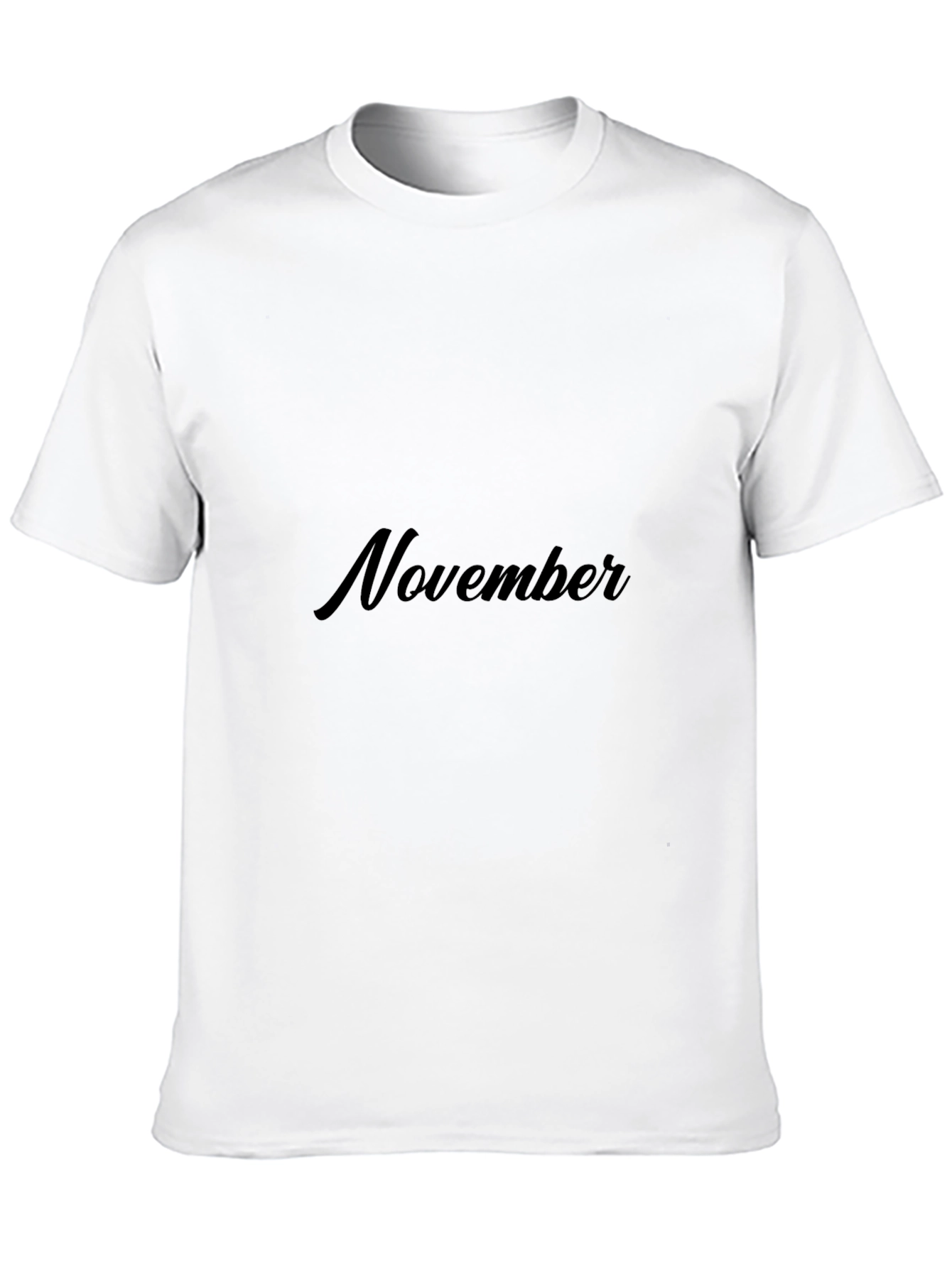November Black T-Shirt
