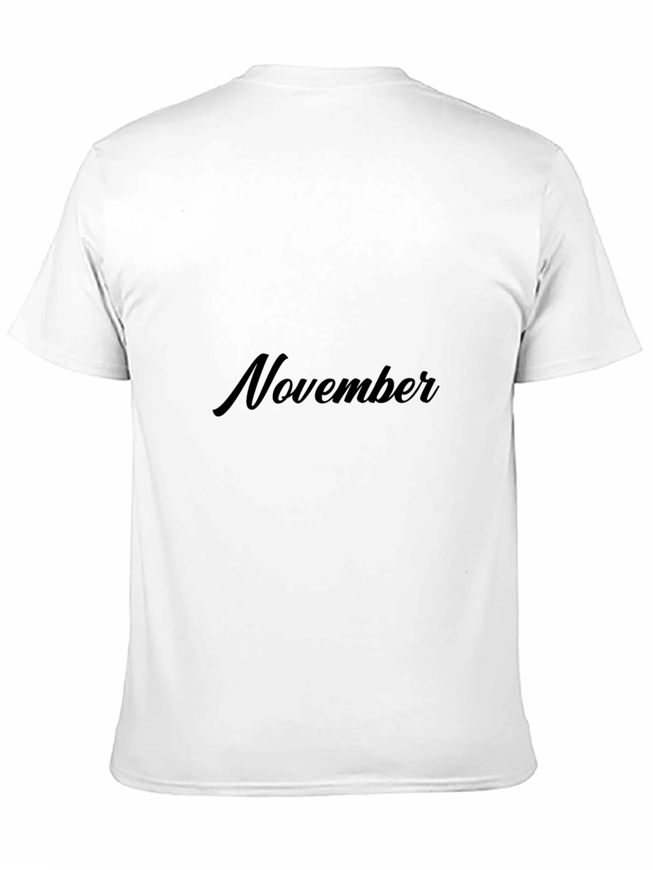 November Black T-Shirt
