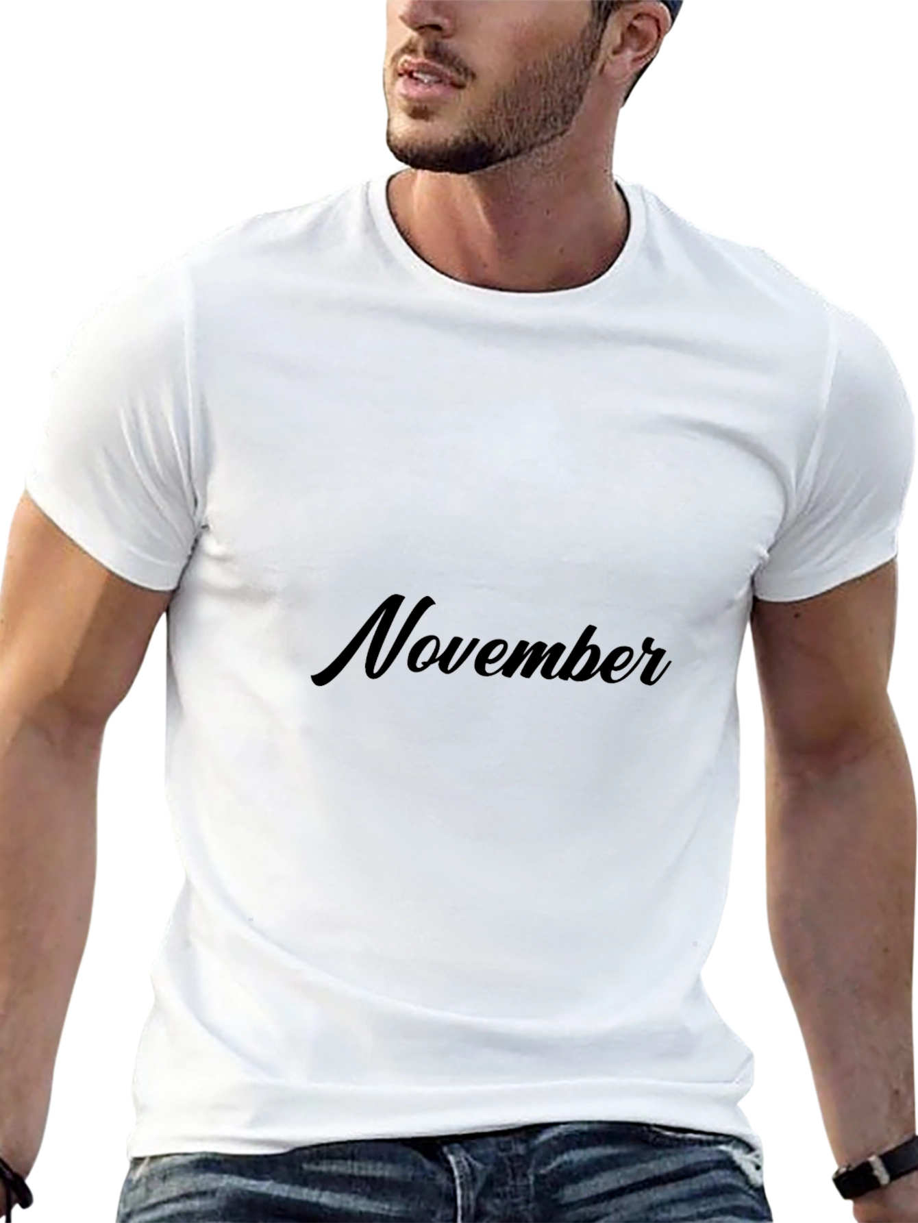 November Black T-Shirt