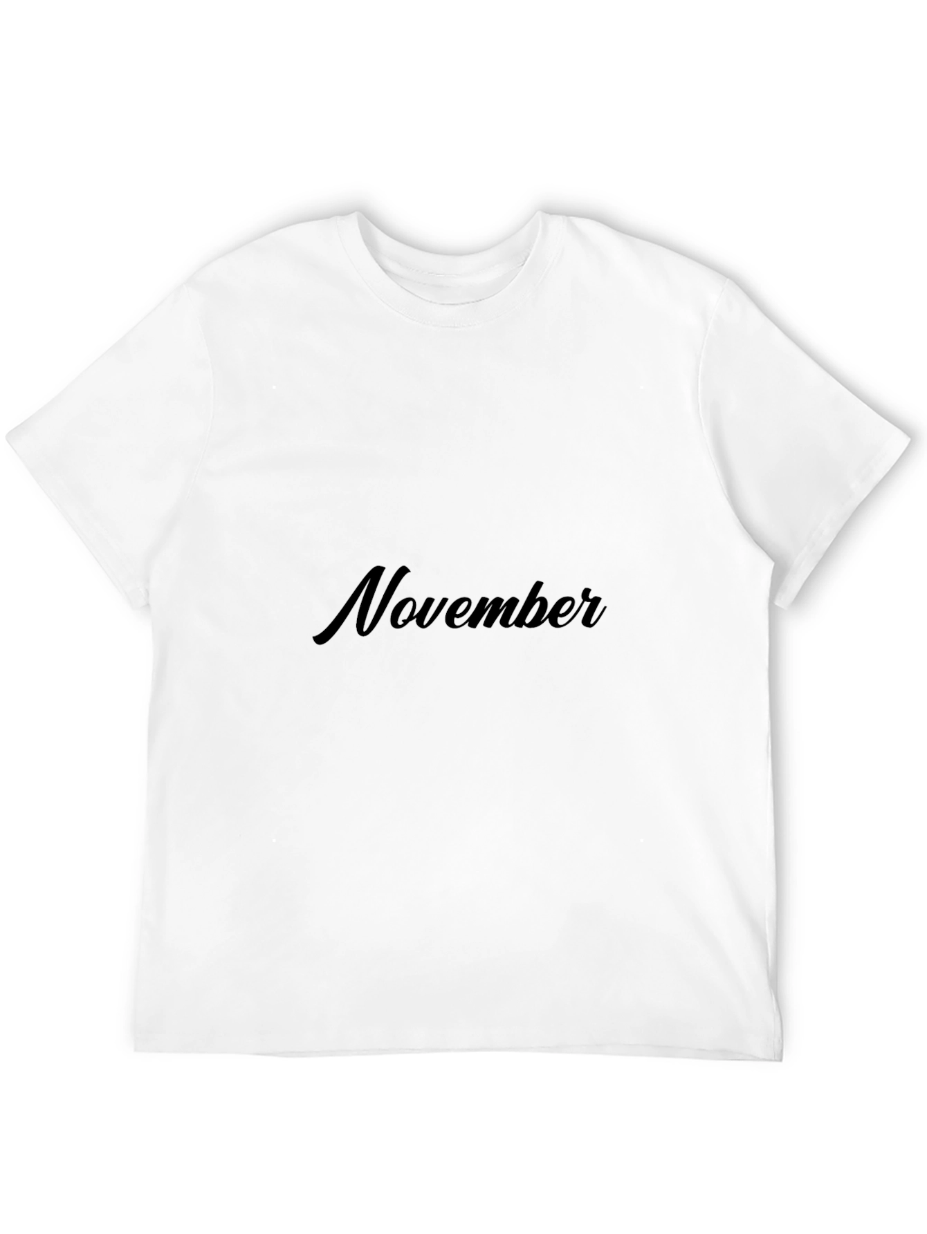 November Black T-Shirt