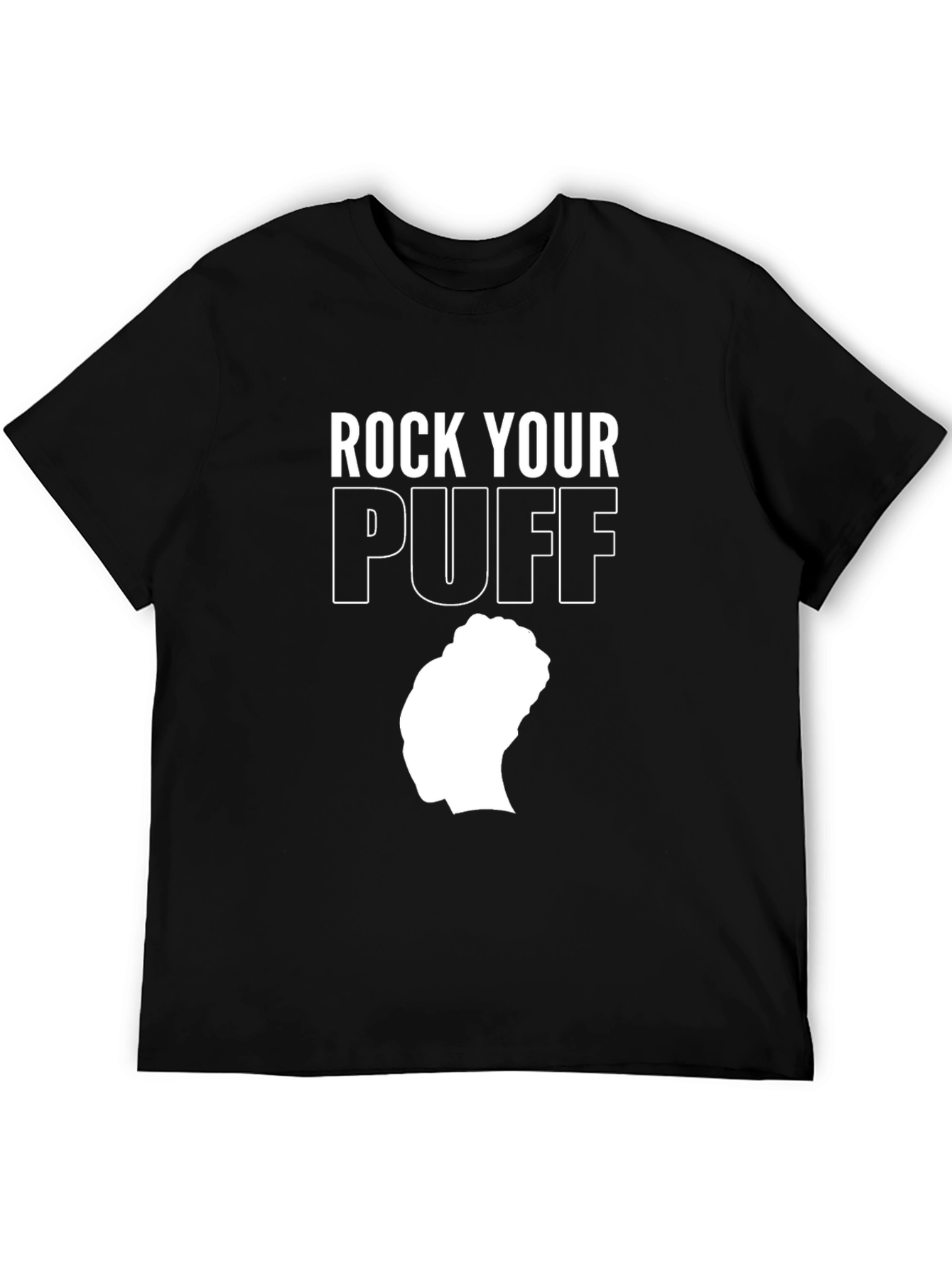 Rock Your Puff T-Shirt - Black Graphic Tee