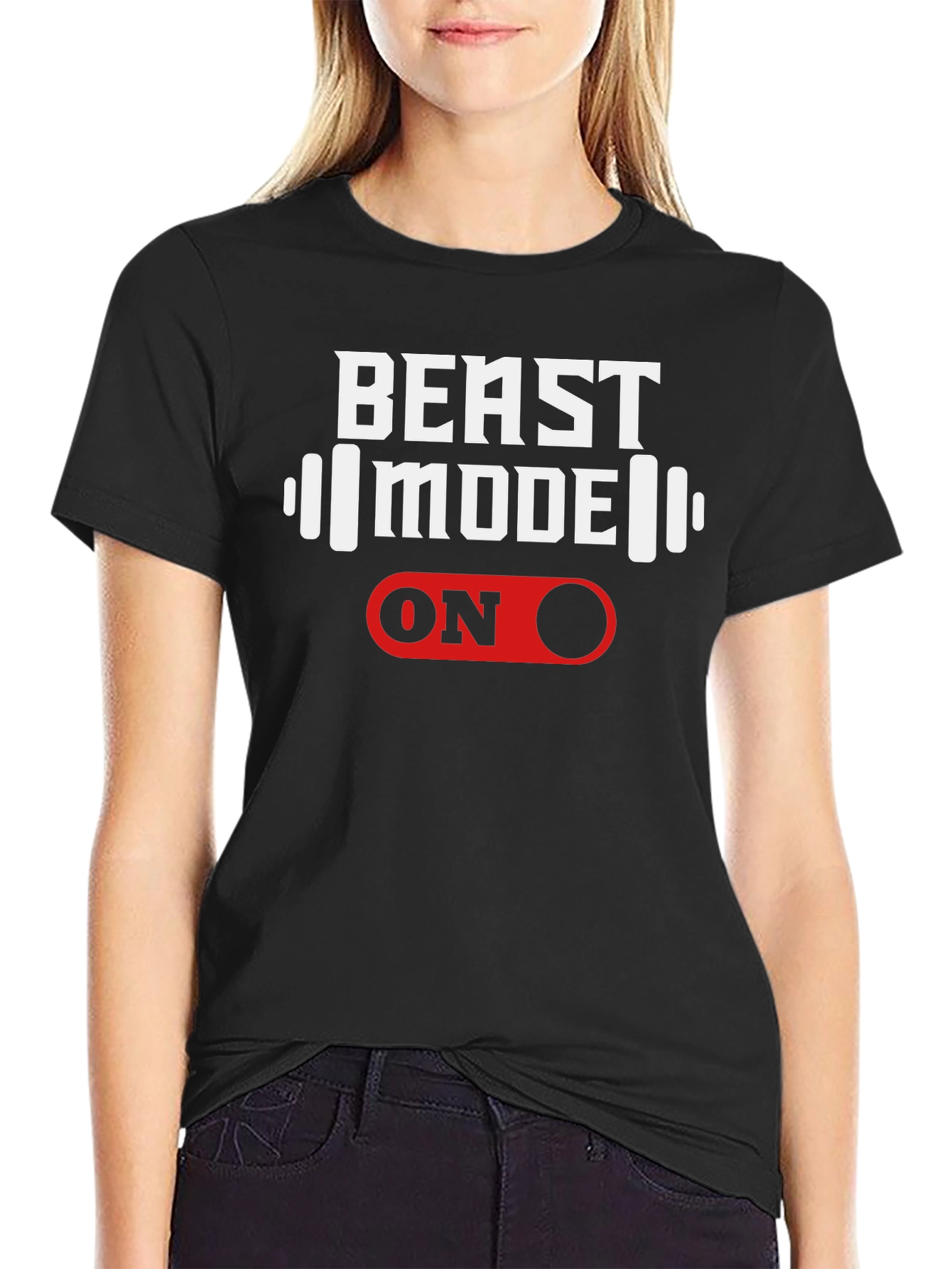 Beast Mode On T-Shirt - Gym Workout Motivation