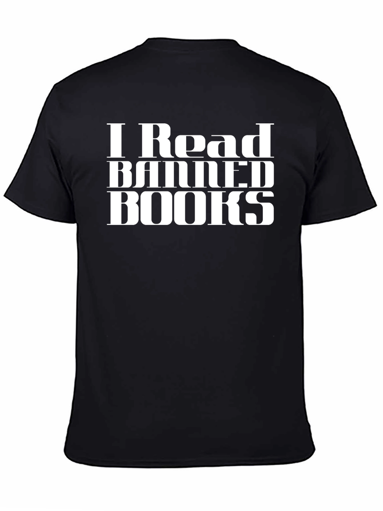 I Read Banned Books Black T-Shirt